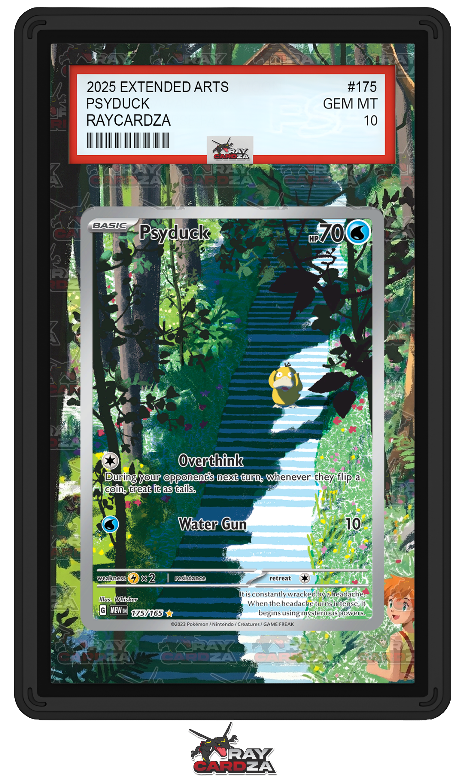 Psyduck #175 EXTENDED ART Raycardza Psyduck #175 EXTENDED ART Raycardza