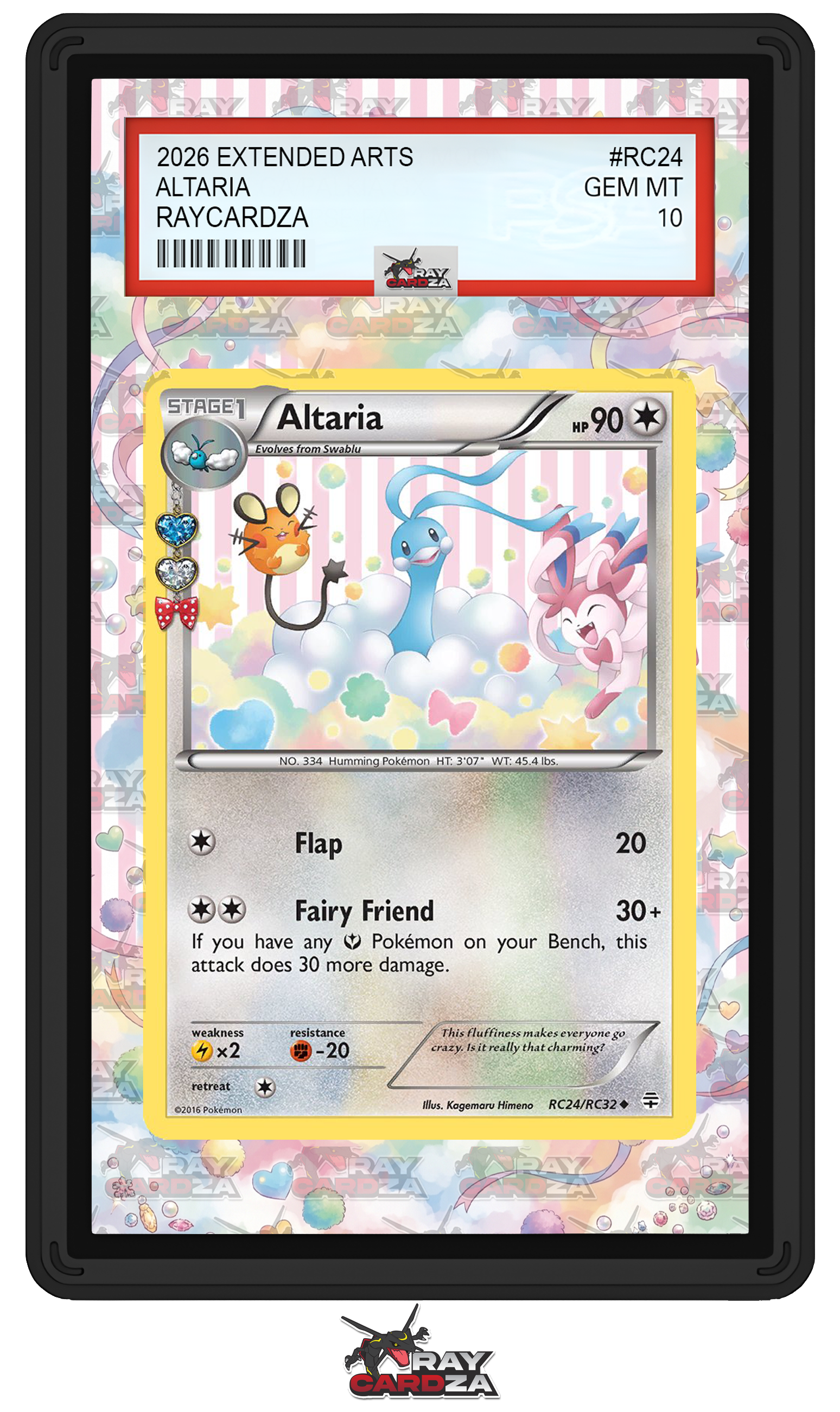 altaria full art pokemon card #RC24 EXTENDED – Raycardza Condition:MP-:AUTO:(1) new-this-week or creating undue stress Booster Pack [1st Edition]