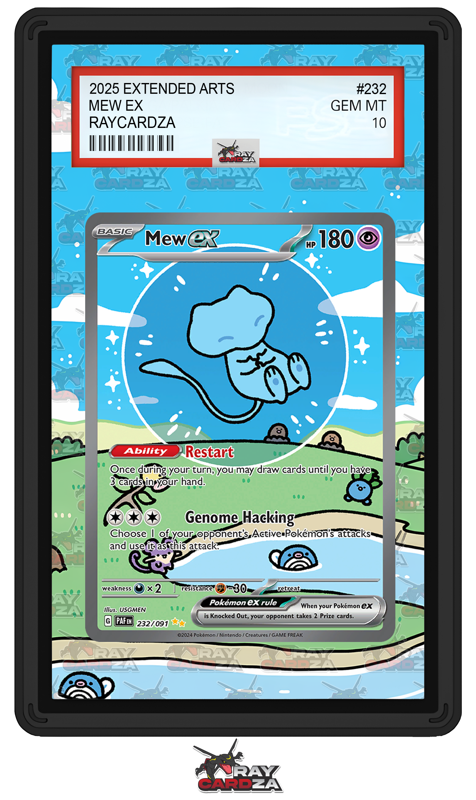 Mew EX #232 EXTENDED ART – Raycardza Mew EX #232 EXTENDED ART – Raycardza
