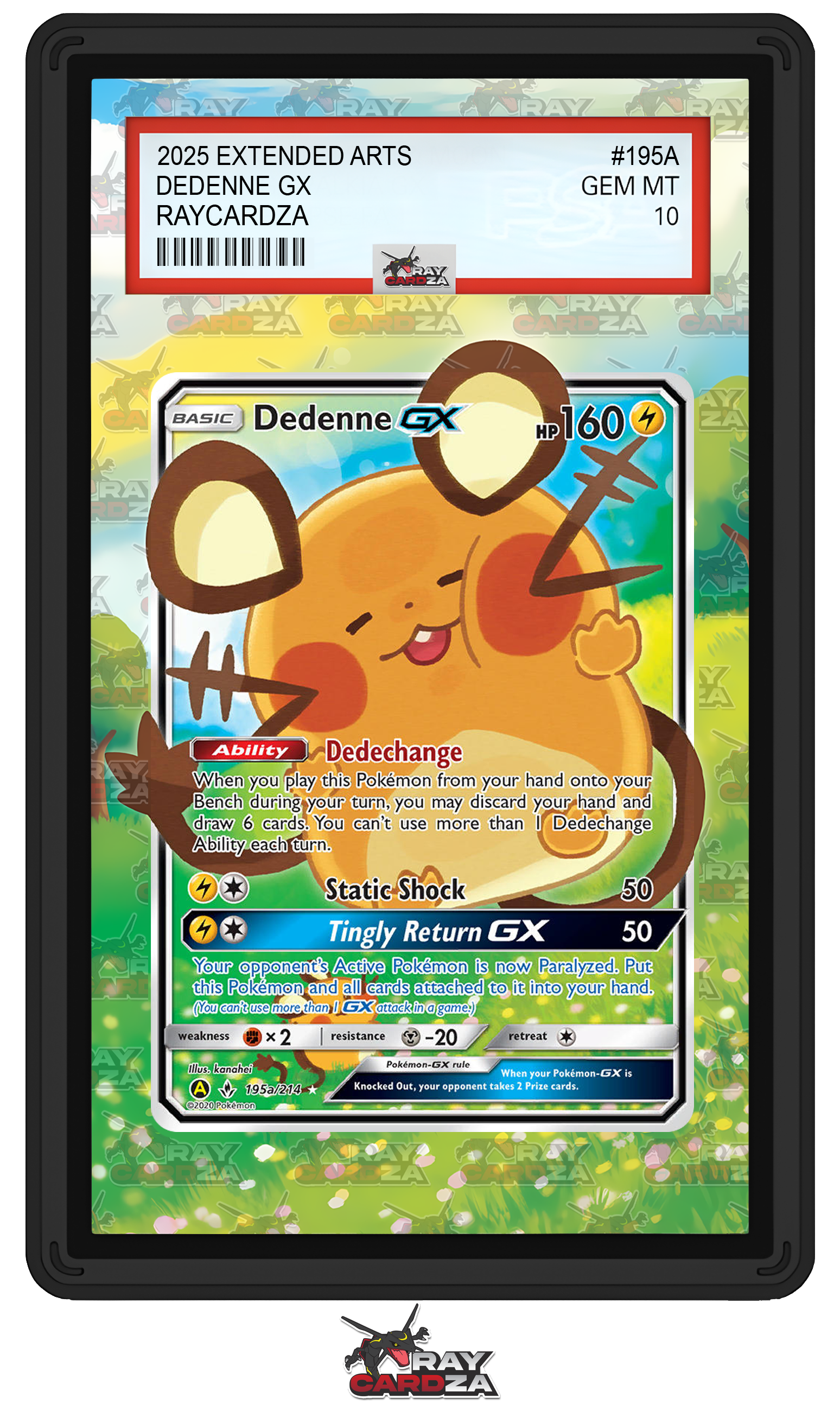 dedenne gx pokemon card value Dedenne GX #195a EXTENDED ART