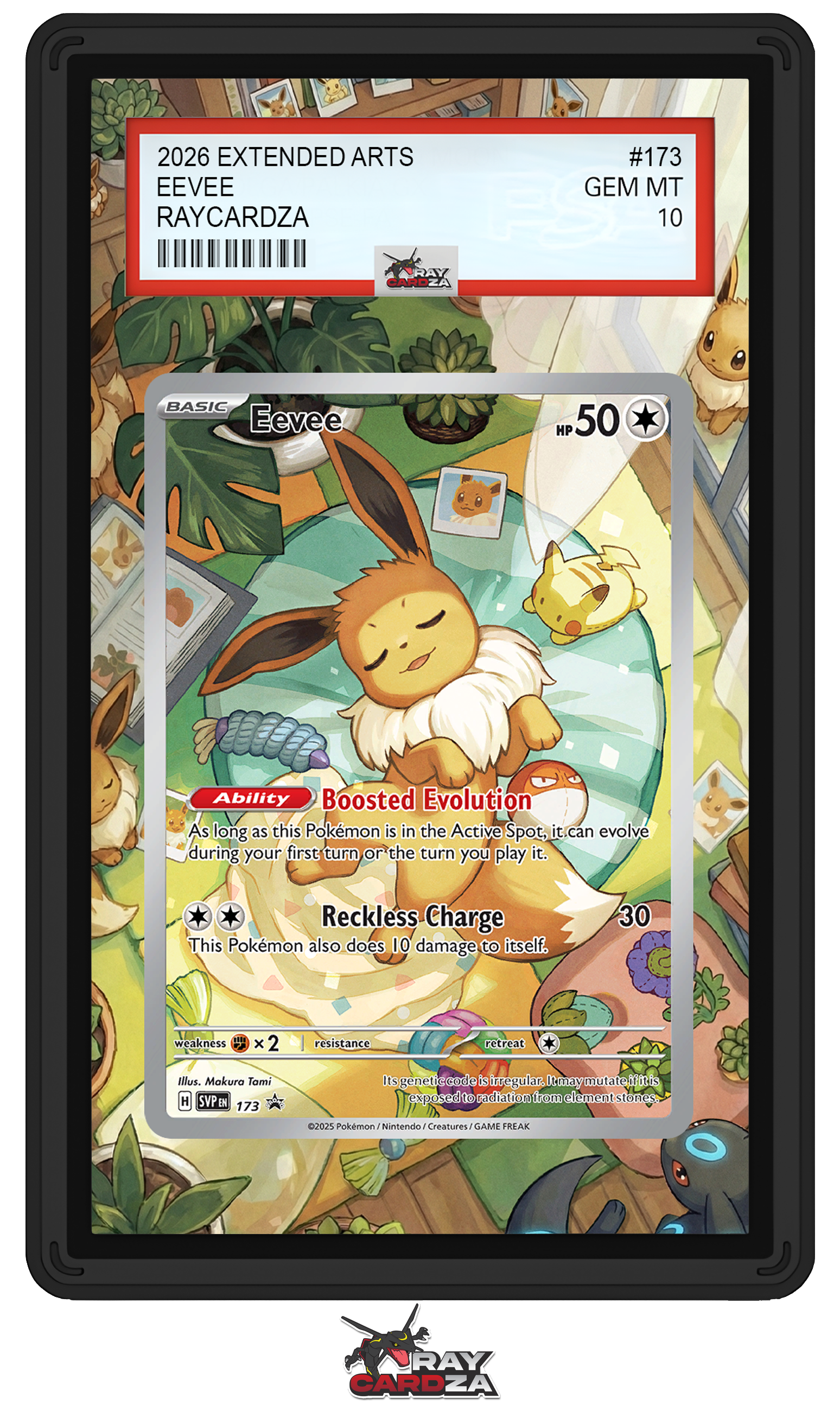 Eevee #173 EXTENDED ART – Raycardza