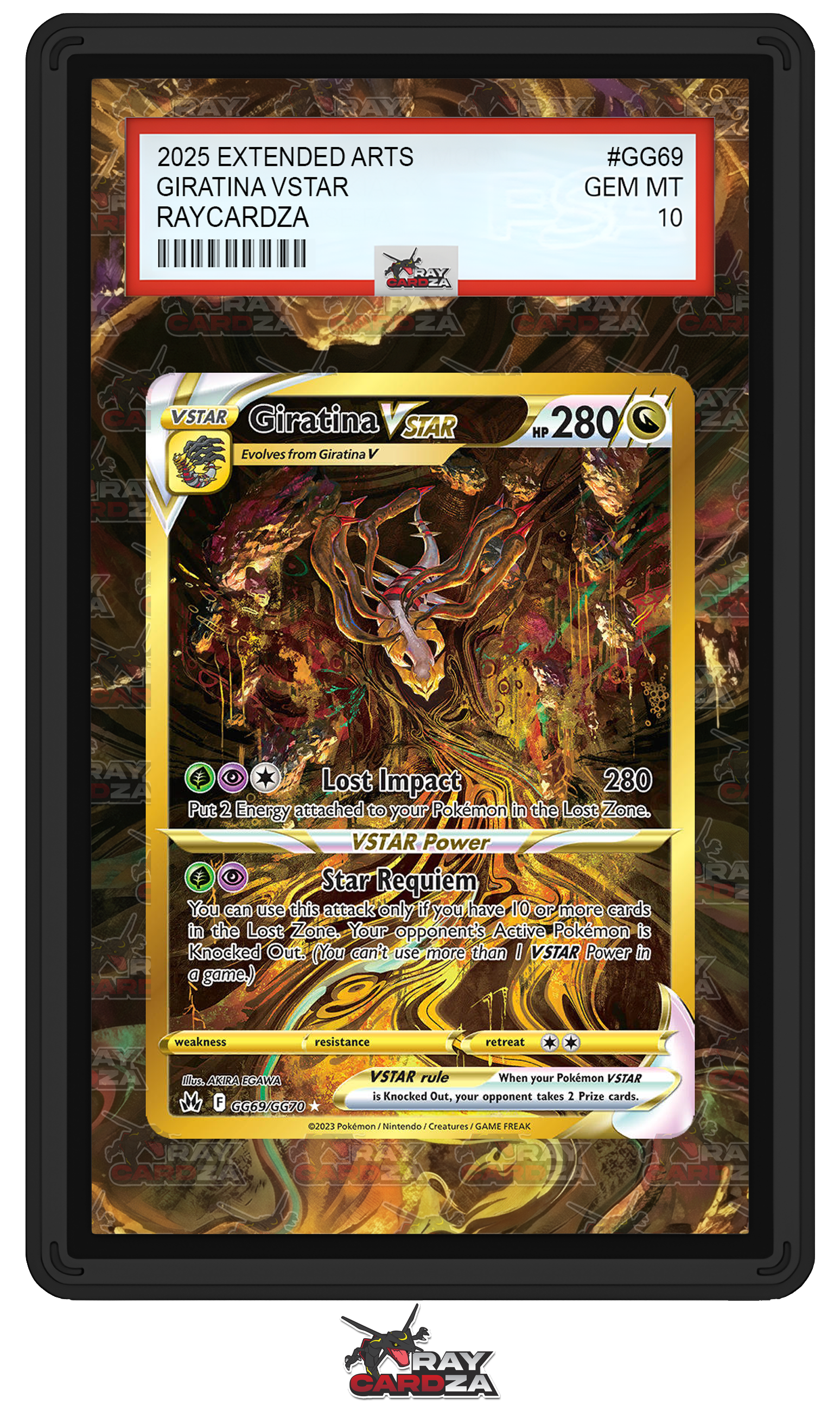 giratina pokemon card vstar Giratina VSTAR #GG69 EXTENDED ART – Raycardza