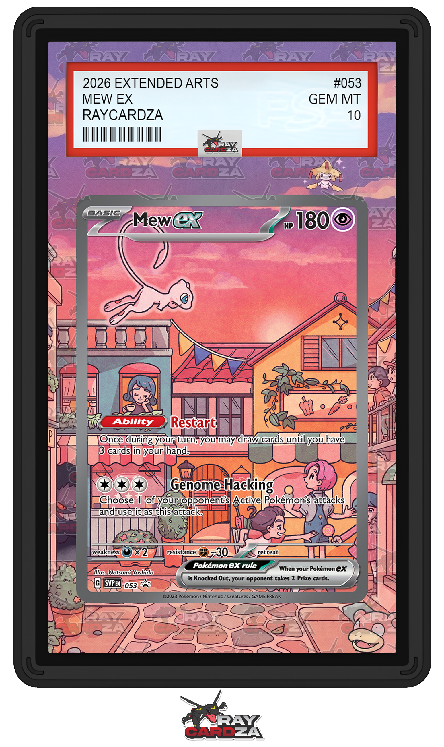 Mew ex メタルカード Mew EX #053 EXTENDED ART – Raycardza