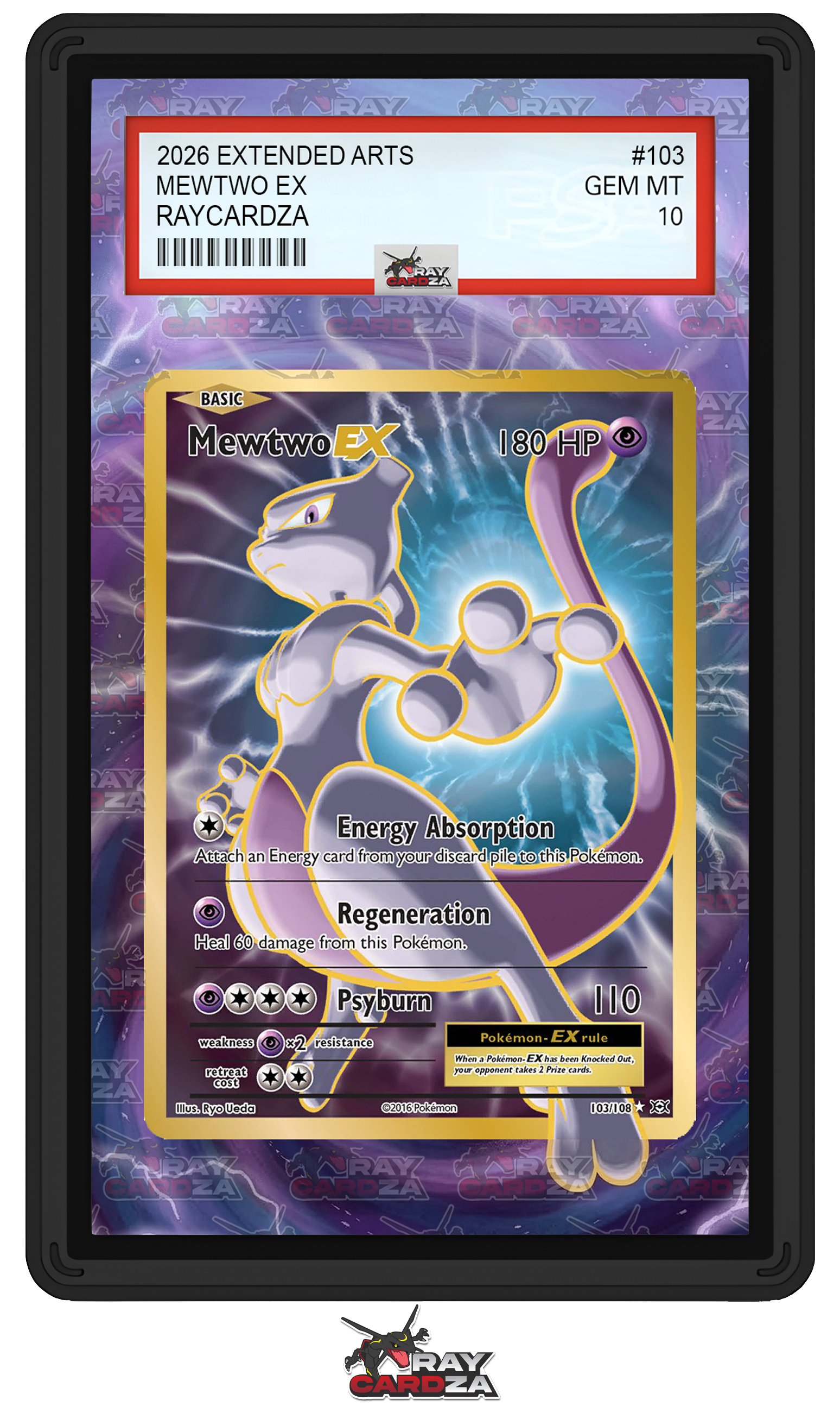 pokemon card mewtwo ex Mewtwo ex (Genetic Apex #282/226, 3-Stars)