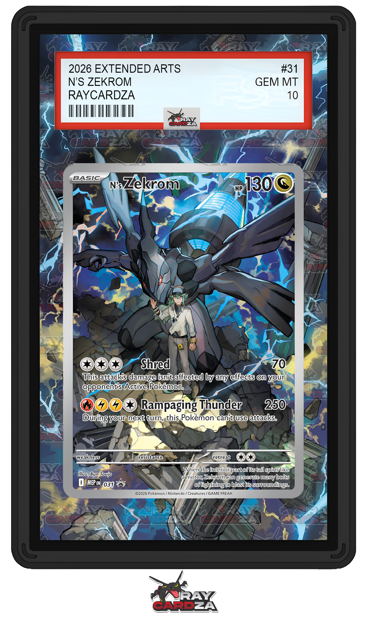 N's Zekrom #31 EXTENDED ART Raycardza N's Zekrom #31 EXTENDED ART Raycardza