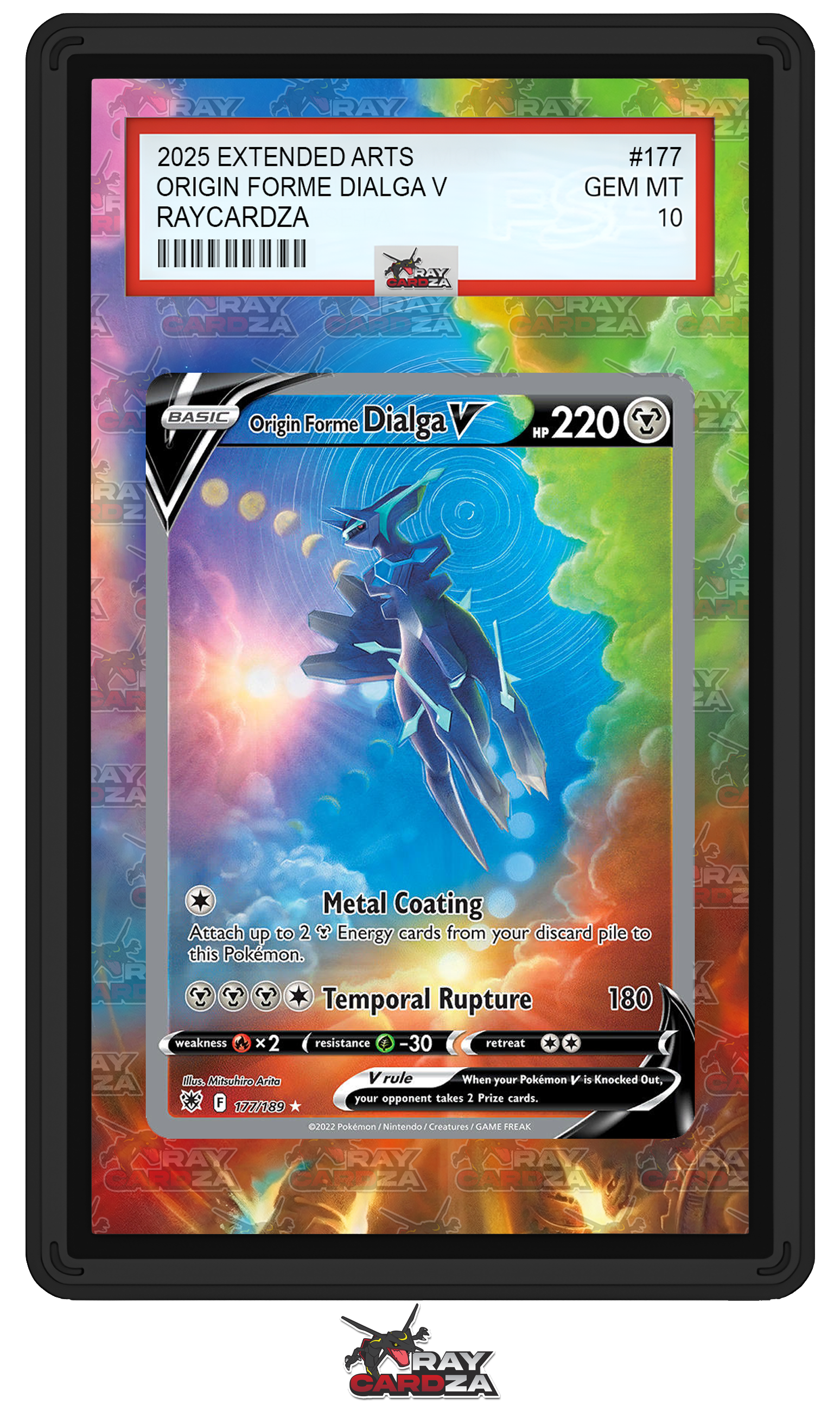 dialga v pokemon card Origin Forme Dialga V #177 EXTENDED ART