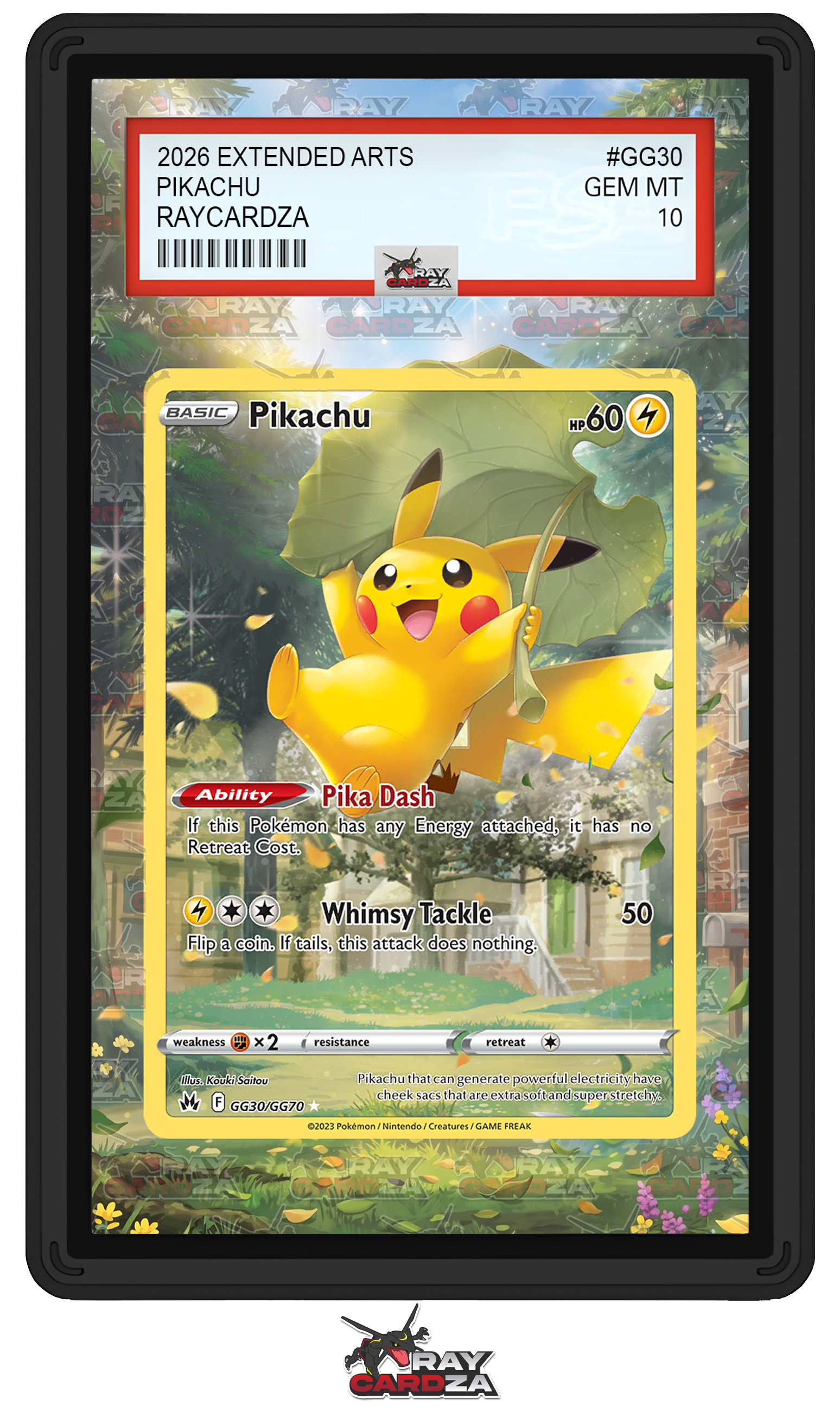 Pikachu #GG30 EXTENDED ART – Raycardza