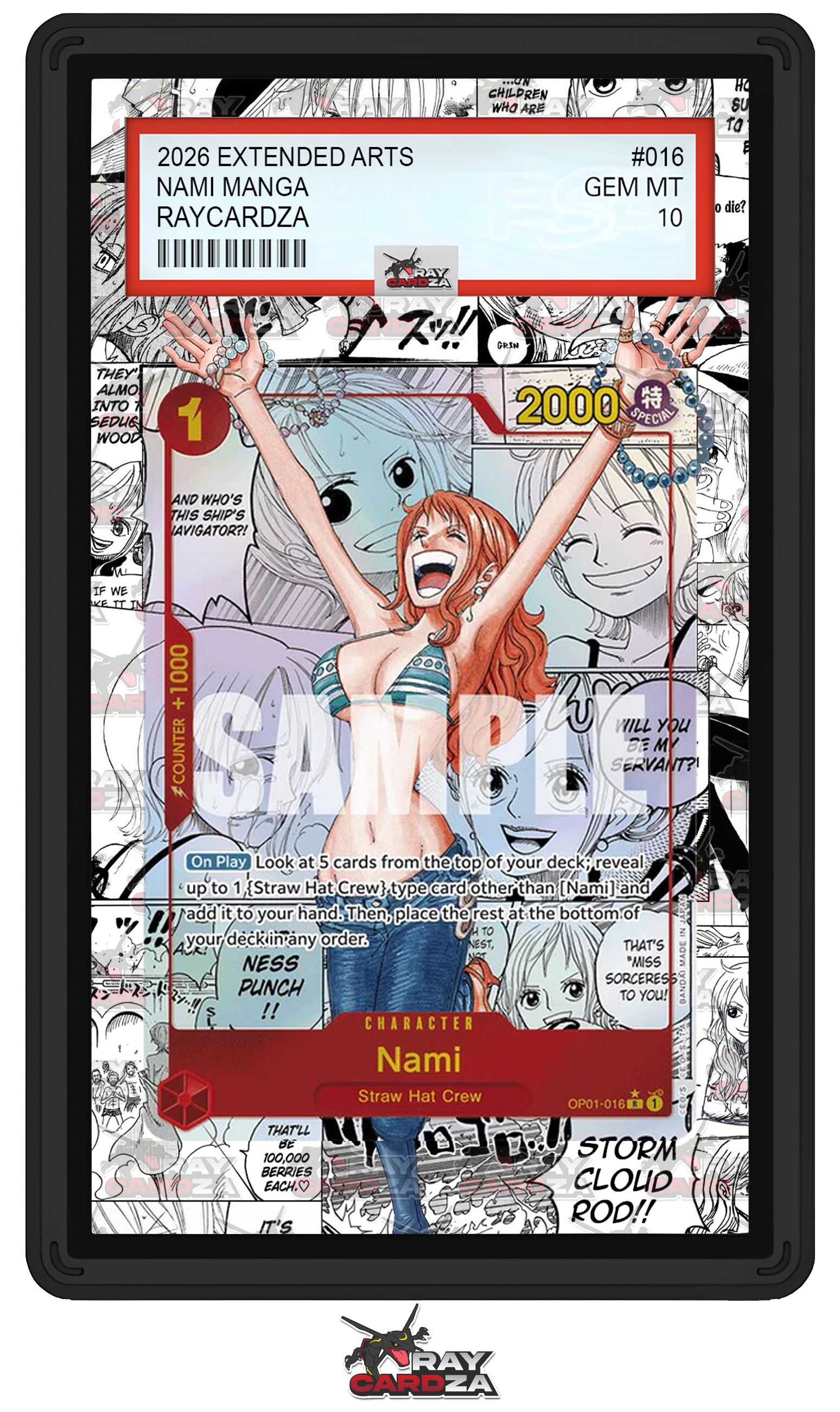 Nami Manga #016 EXTENDED ART – Raycardza