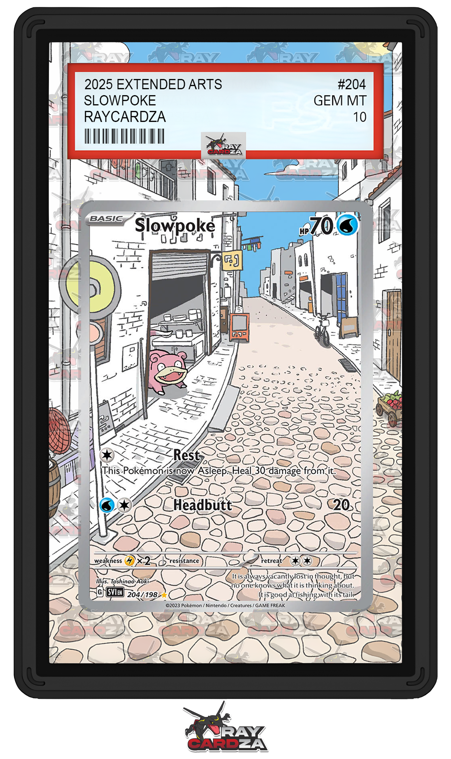 Slowpoke #204 EXTENDED ART – Raycardza