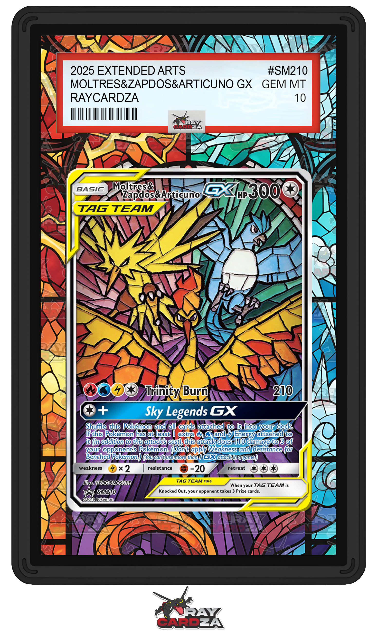 Moltres&Zapdos&Articuno #SM210 EXTENDED ART – Raycardza