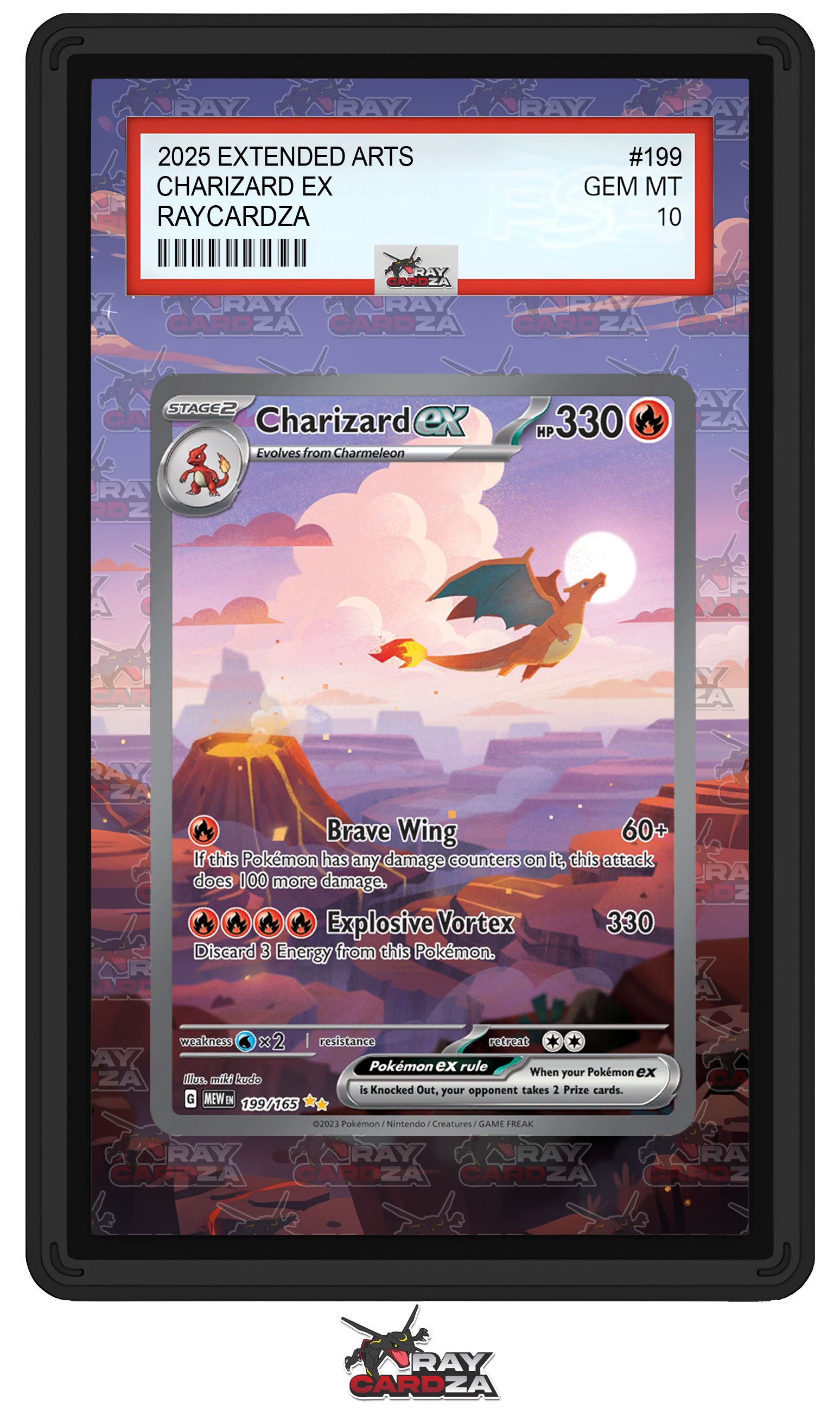 Charizard EX #199 EXTENDED ART