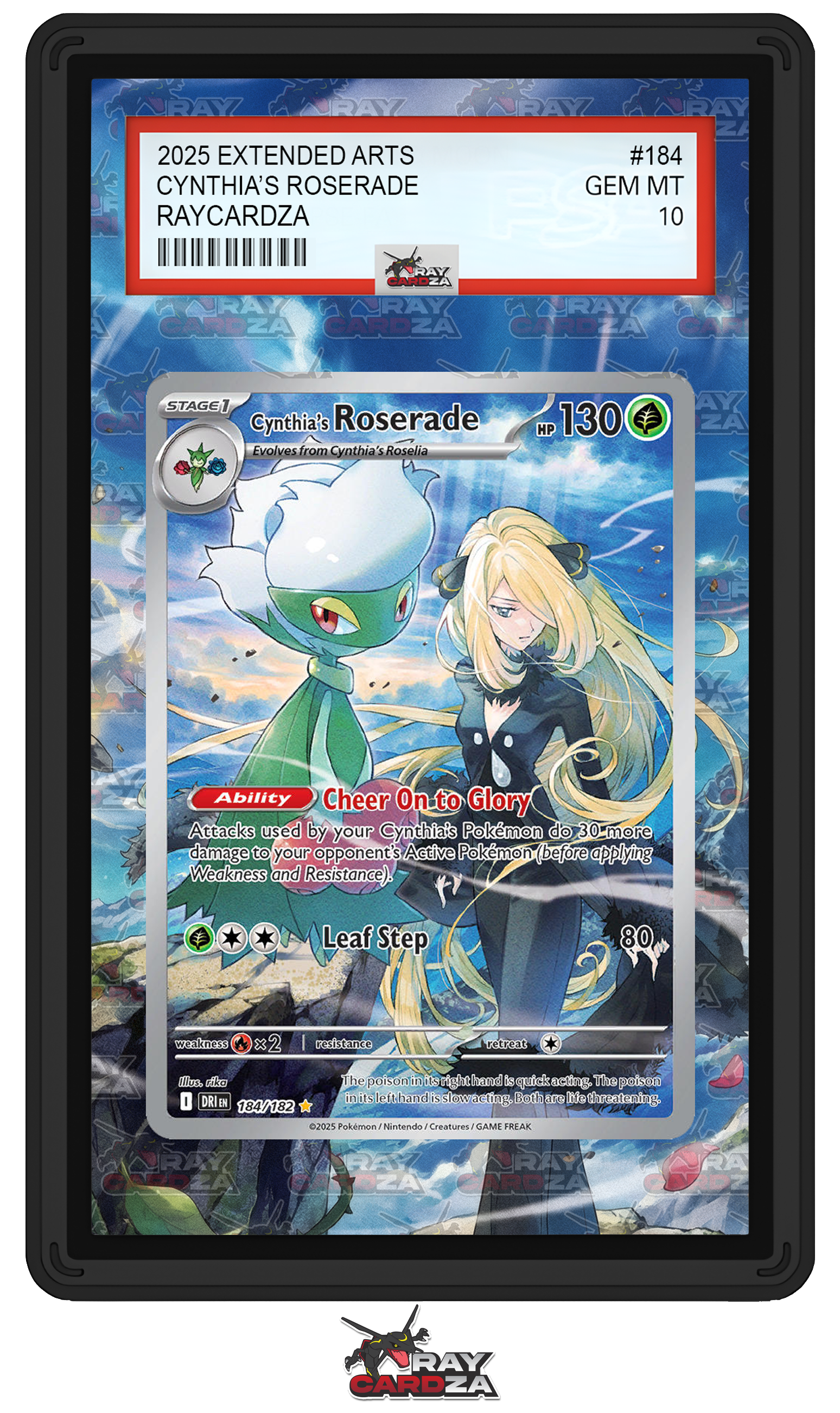 Cynthia's Roserade #184 EXTENDED ART