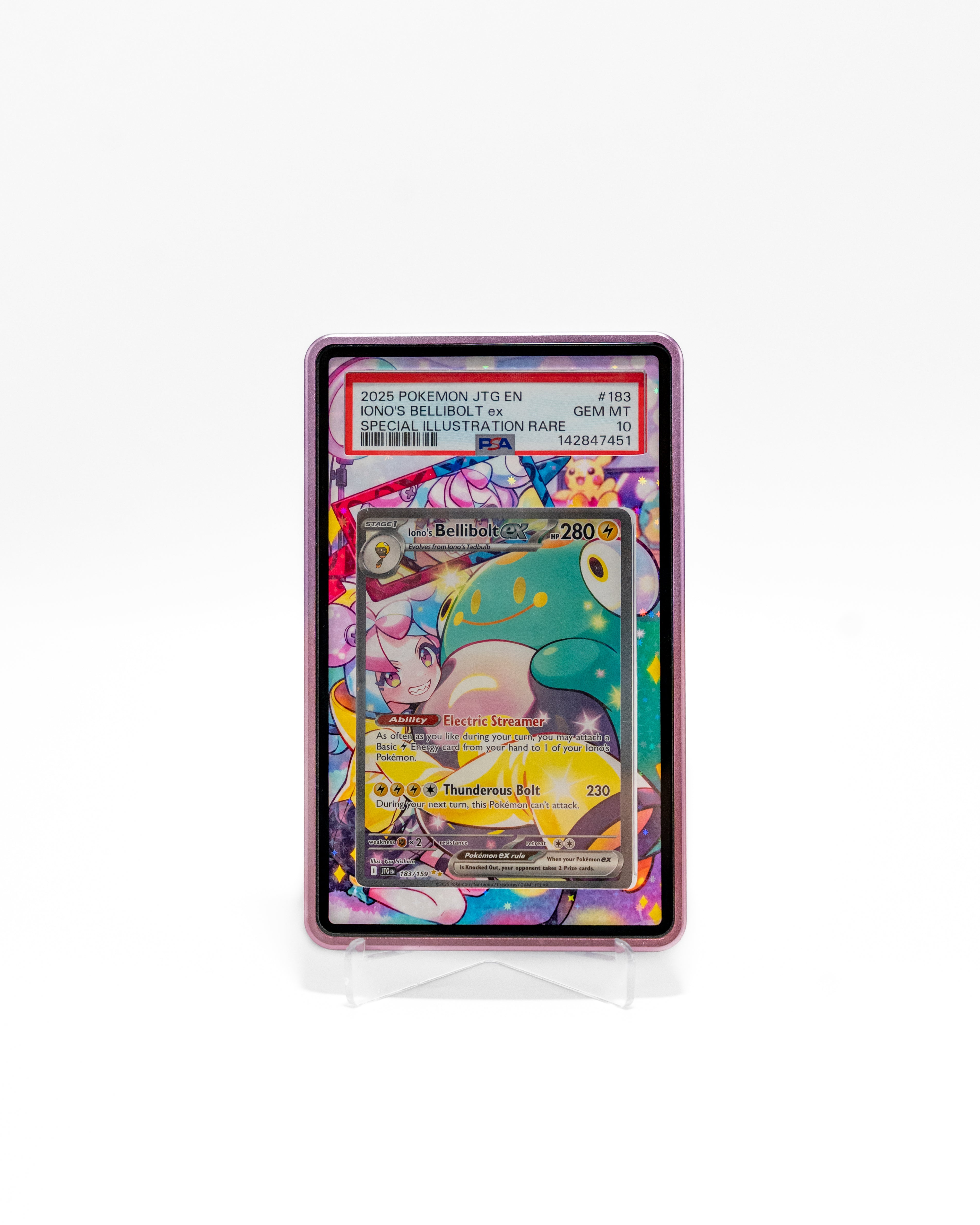 Iono's Bellibolt EX #183 PSA 10