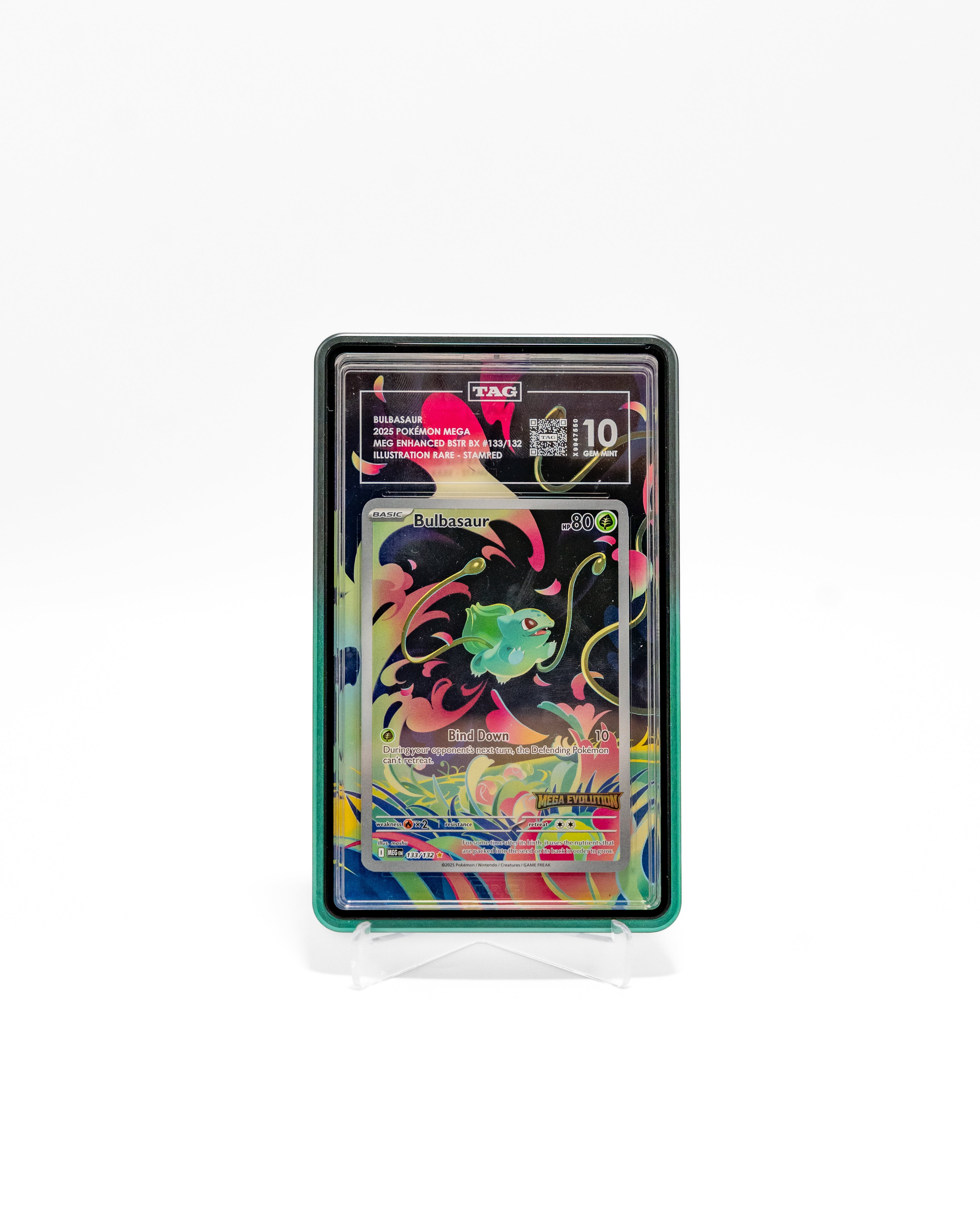 Bulbasaur STAMPED #133 TAG 10