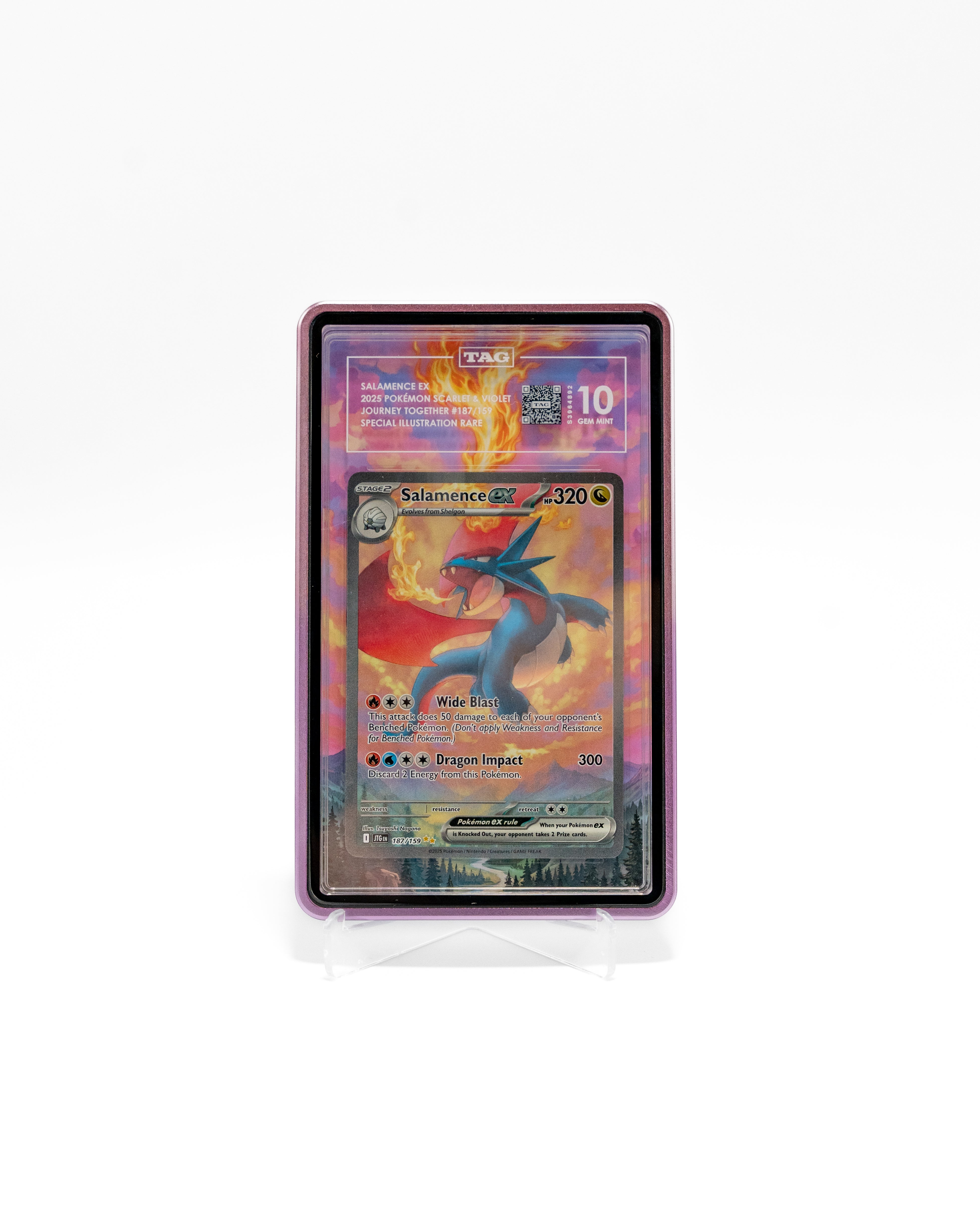salamence ex pokemon card Salamence EX #187 TAG 10 – Raycardza