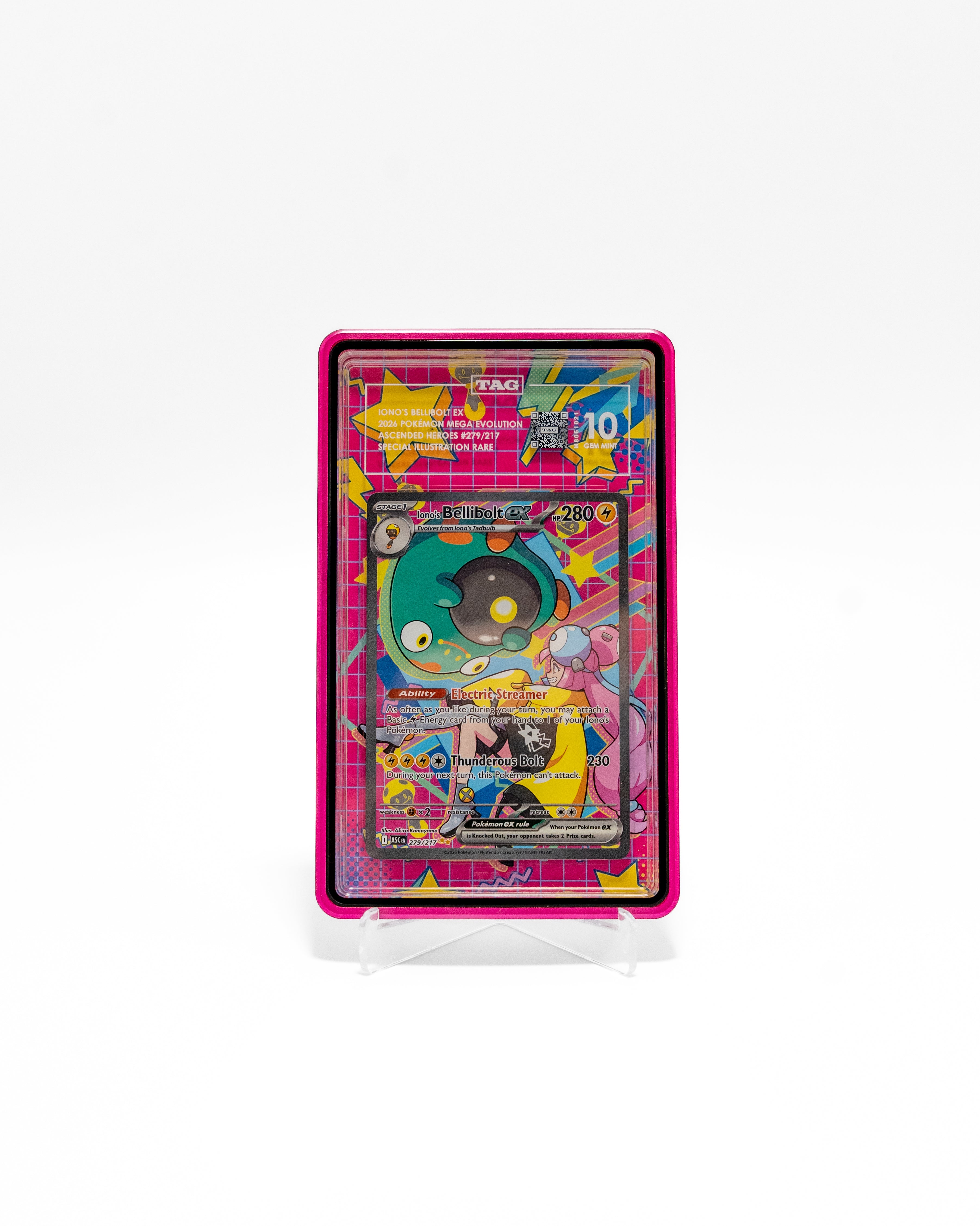 Iono's Bellibolt EX #279 TAG 10