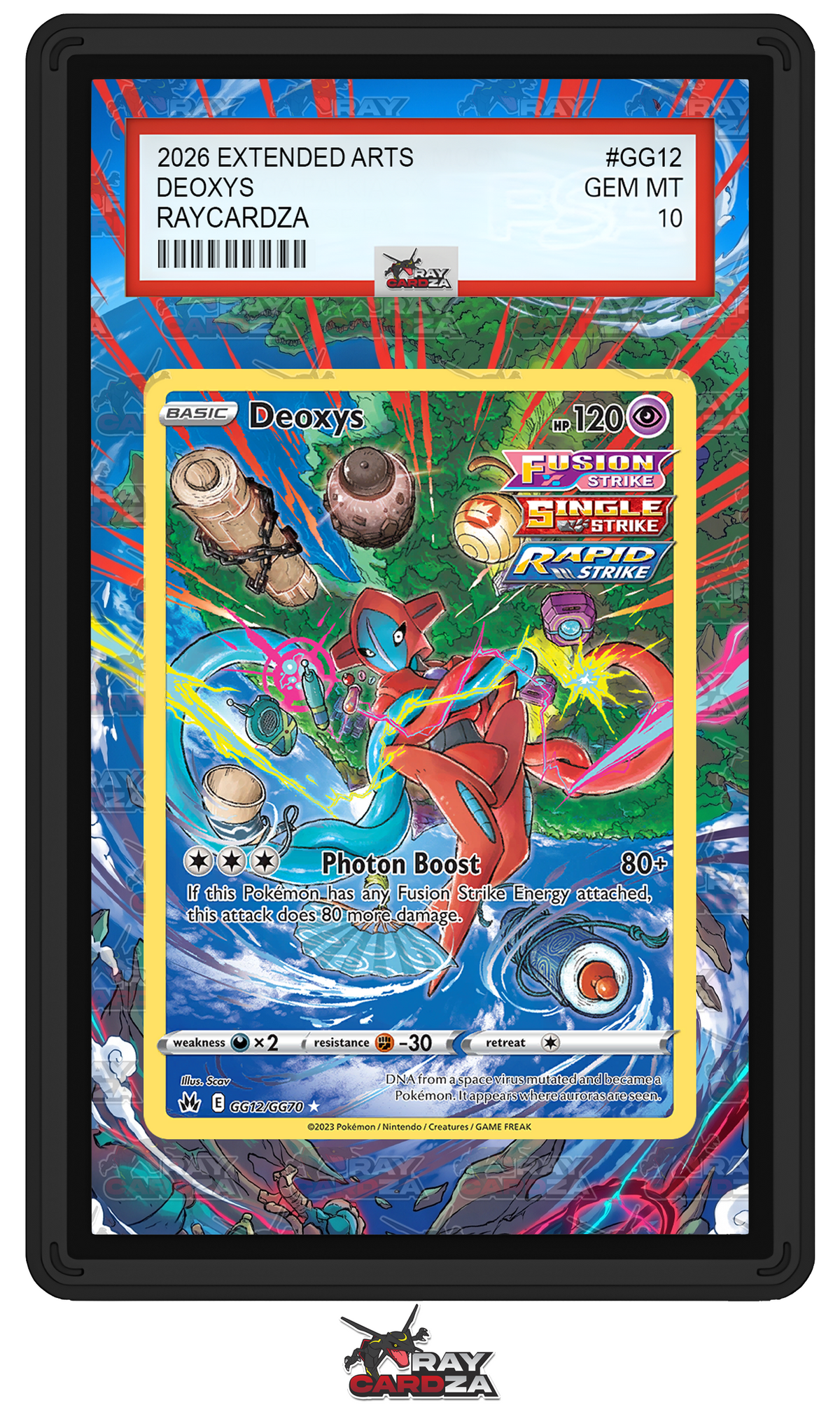 Deoxys #GG12 EXTENDED ART