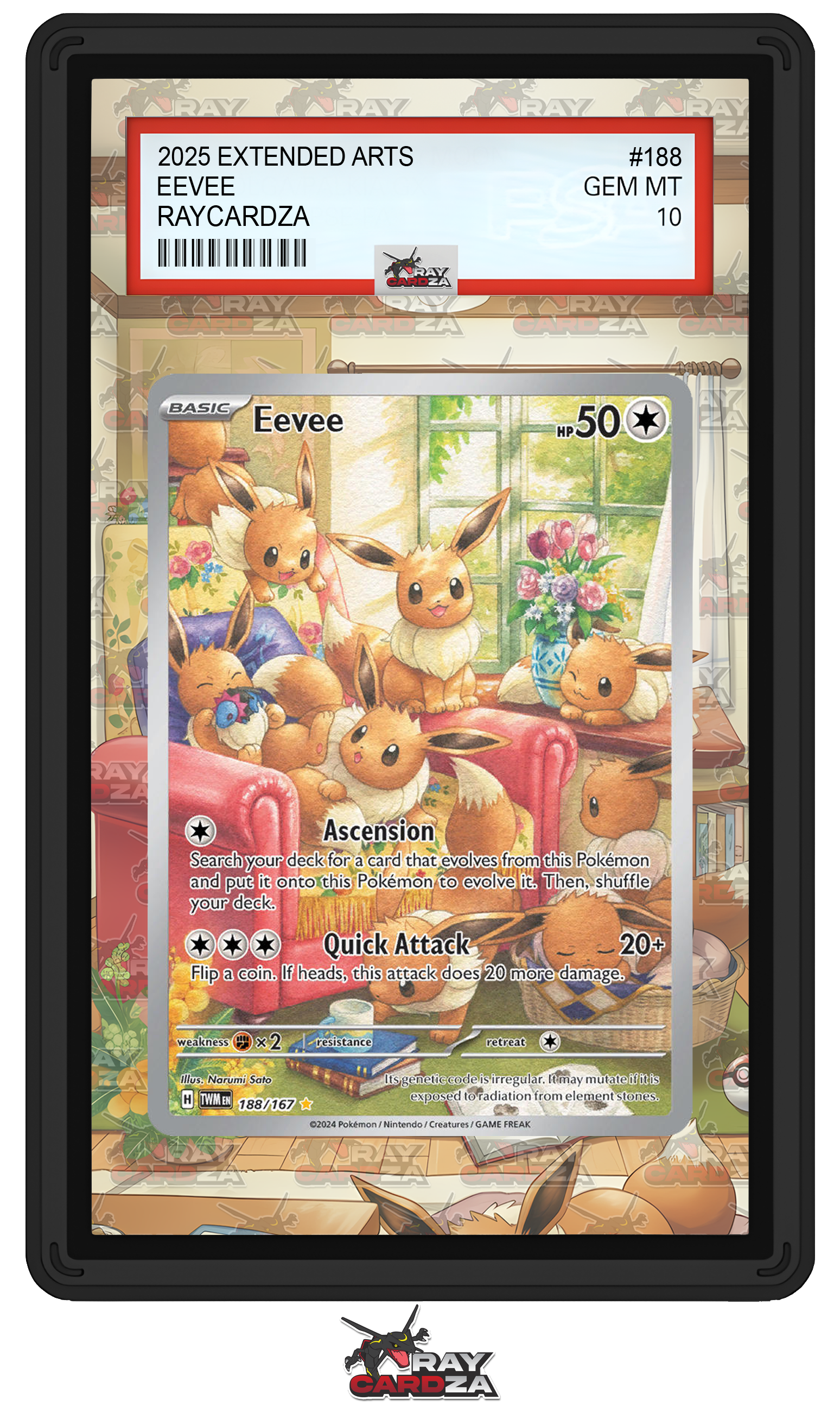 Eevee #188 EXTENDED ART Raycardza Eevee #188 EXTENDED ART Raycardza