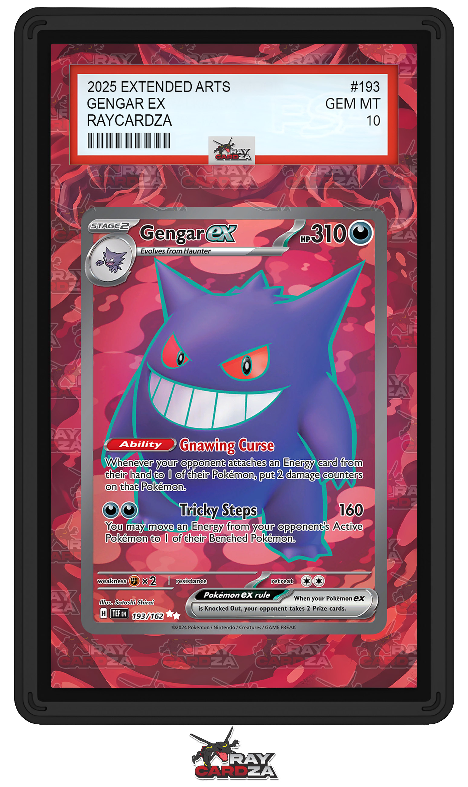 Gengar EX #193 EXTENDED ART