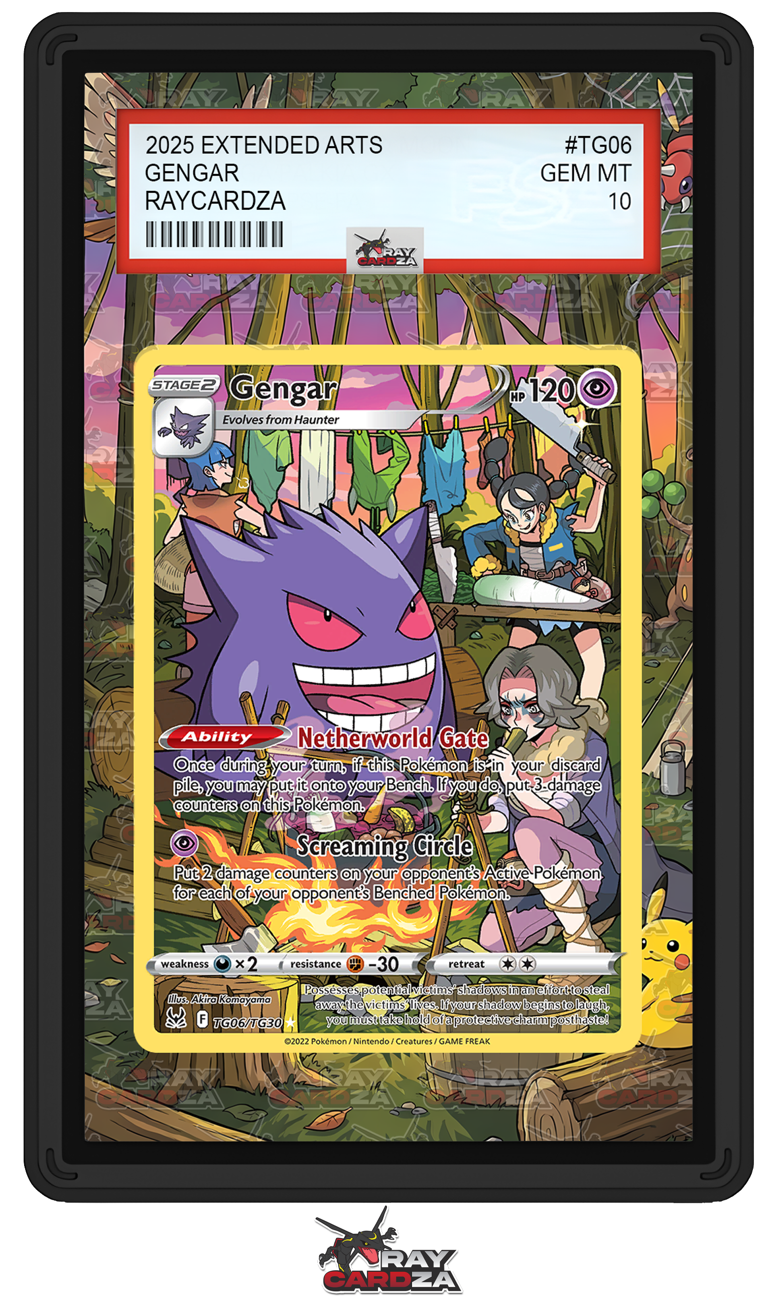 Gengar #TG06 EXTENDED ART Raycardza Gengar #TG06 EXTENDED ART Raycardza