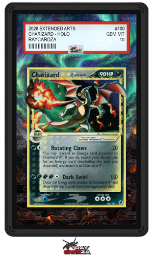 Charizard Gold Star #100 EXTENDED ART – Raycardza