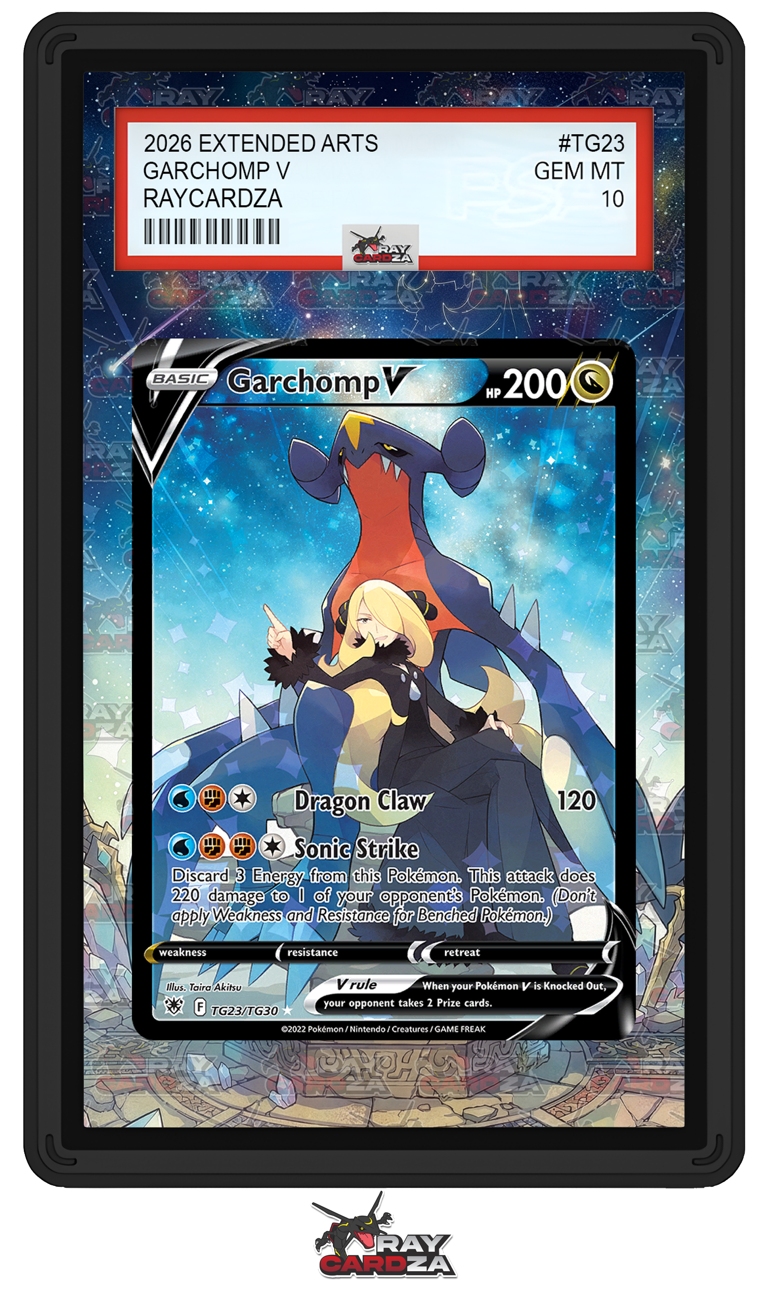 Garchomp V #TG23 EXTENDED ART Garchomp V #TG23 EXTENDED ART