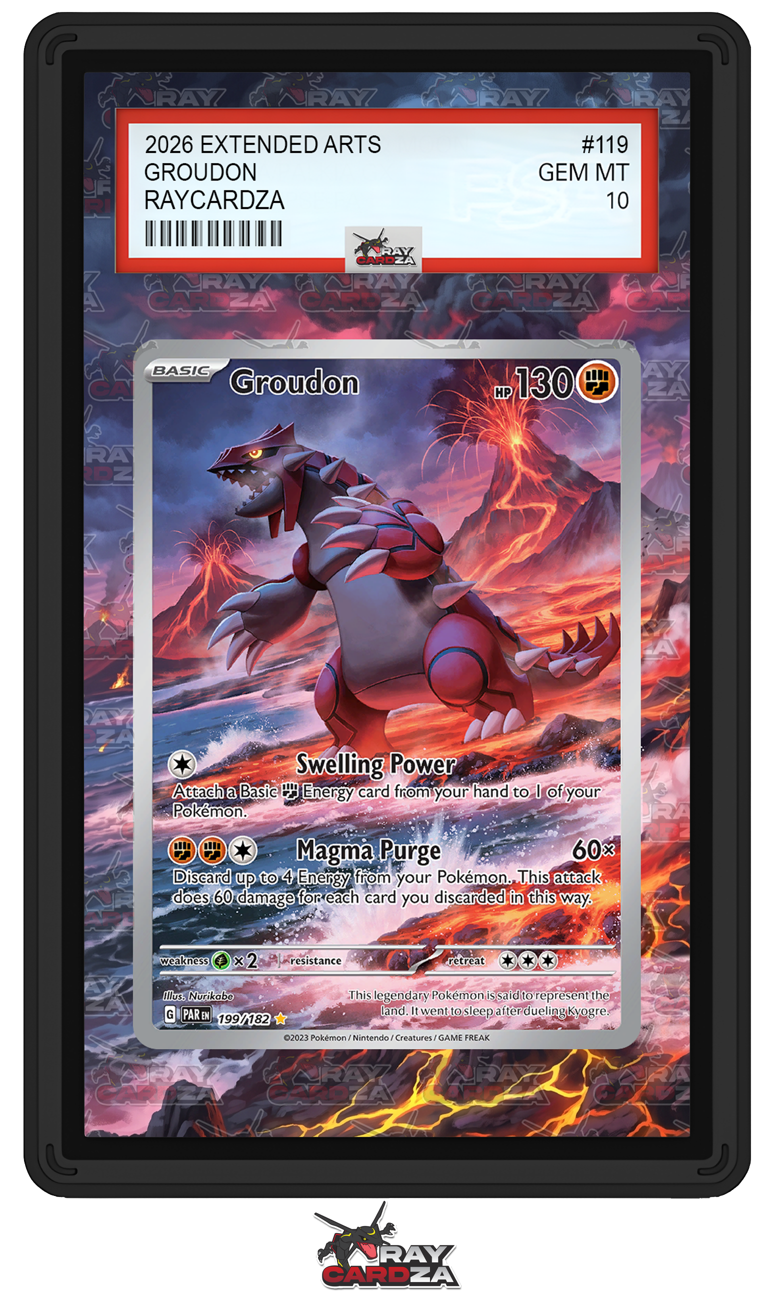 Groudon #119 EXTENDED ART