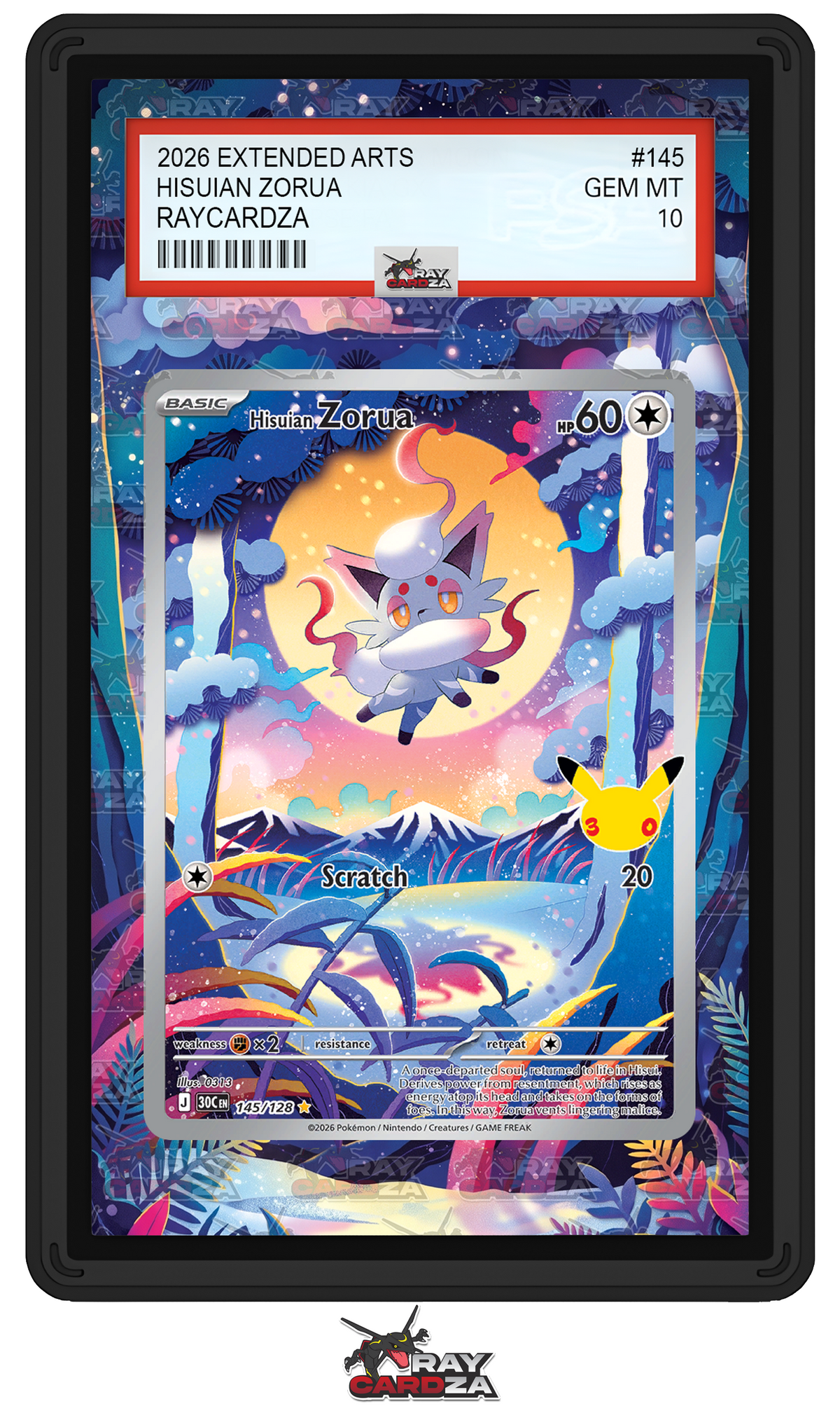Hisuian Zorua #145 EXTENDED ART
