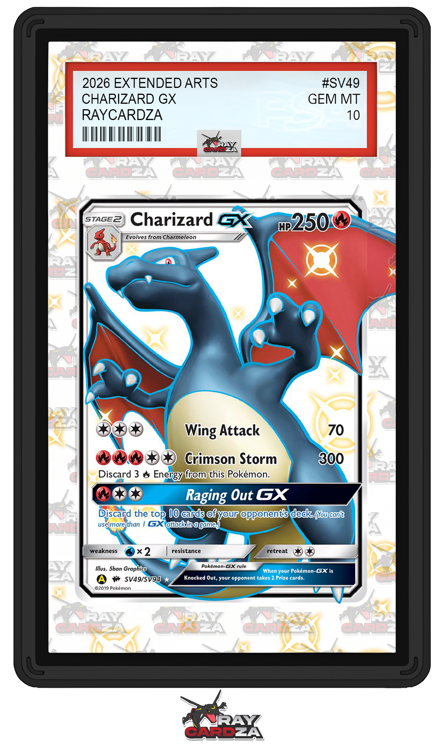Charizard GX #SV49 EXTENDED ART
