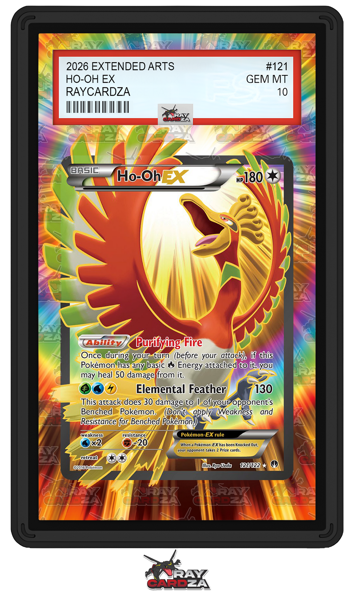 Ho-Oh EX #121 EXTENDED ART