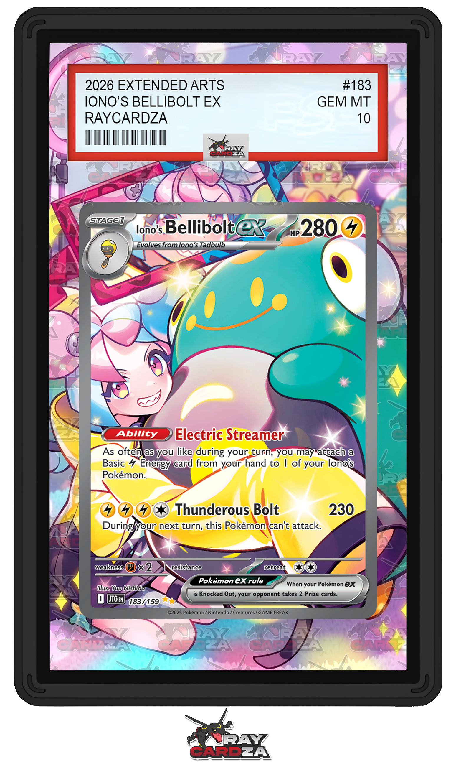 Iono's Bellibolt EX #183 EXTENDED ART