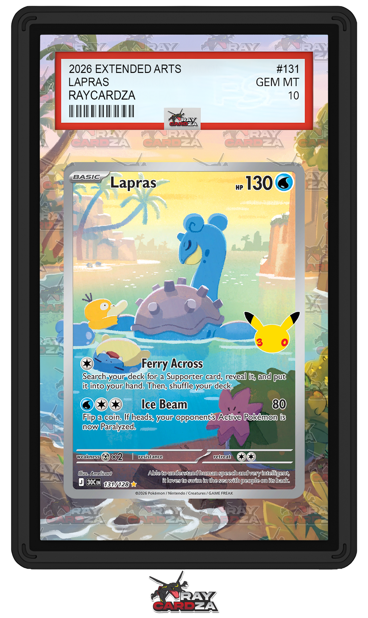 Lapras #131 EXTENDED ART