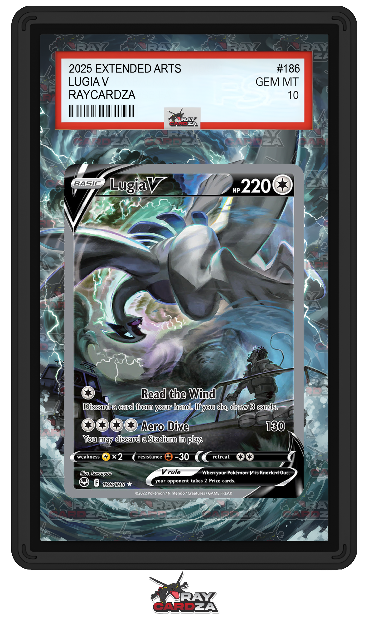 Lugia V #186 EXTENDED ART