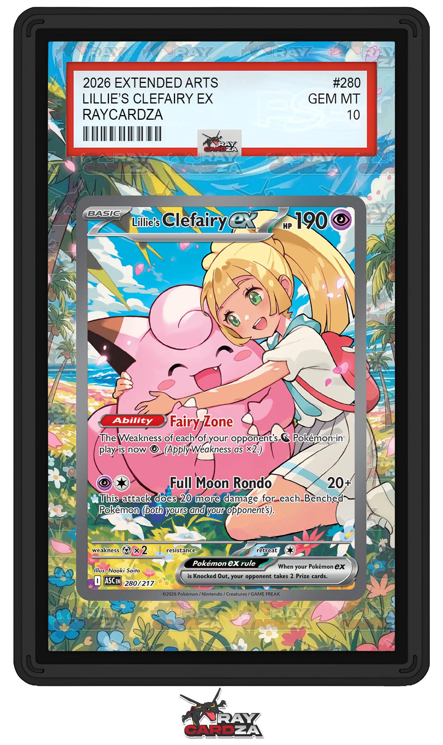 Lillie's Clefairy EX #280 EXTENDED ART