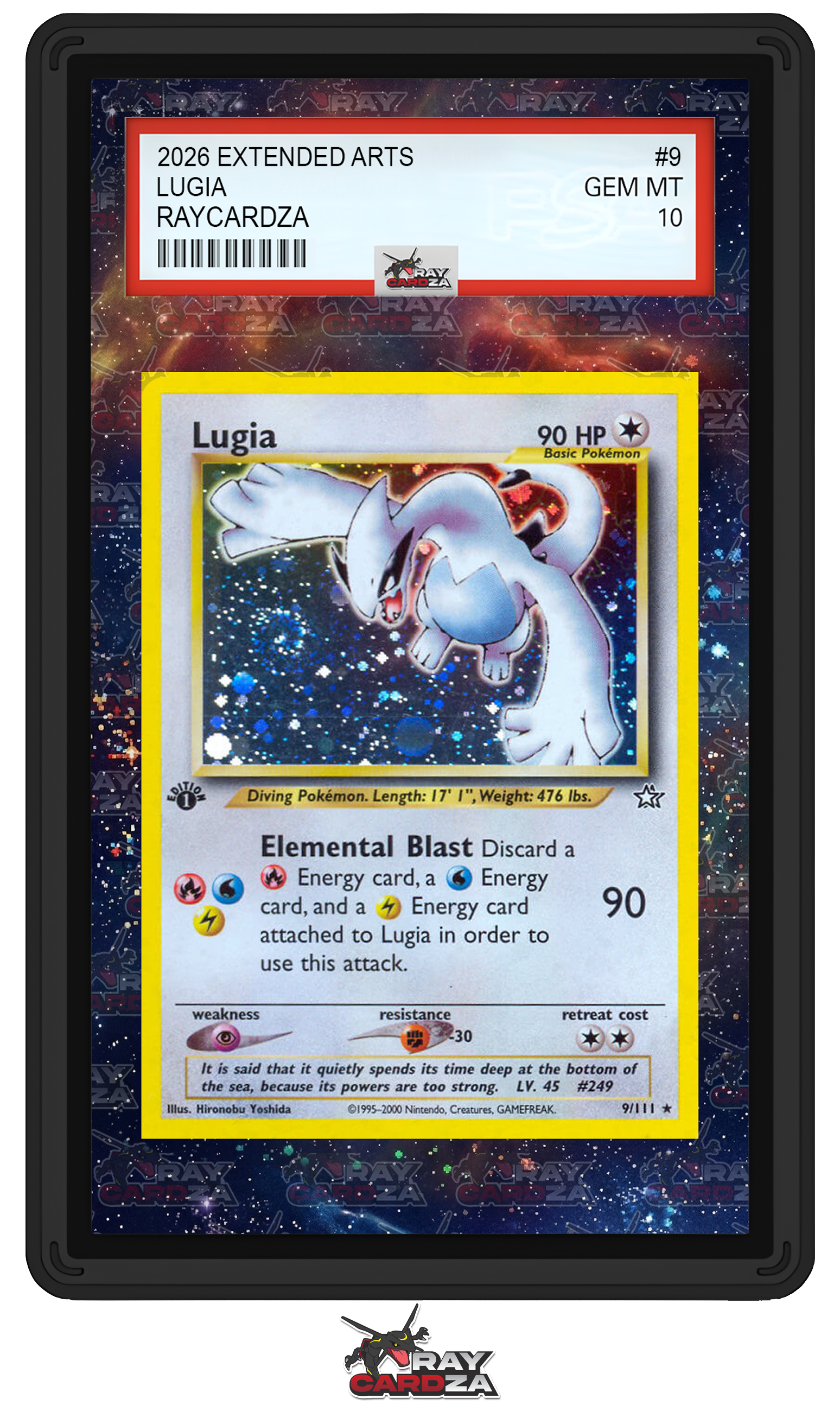 Lugia #9 EXTENDED ART Raycardza Lugia #9 EXTENDED ART Raycardza