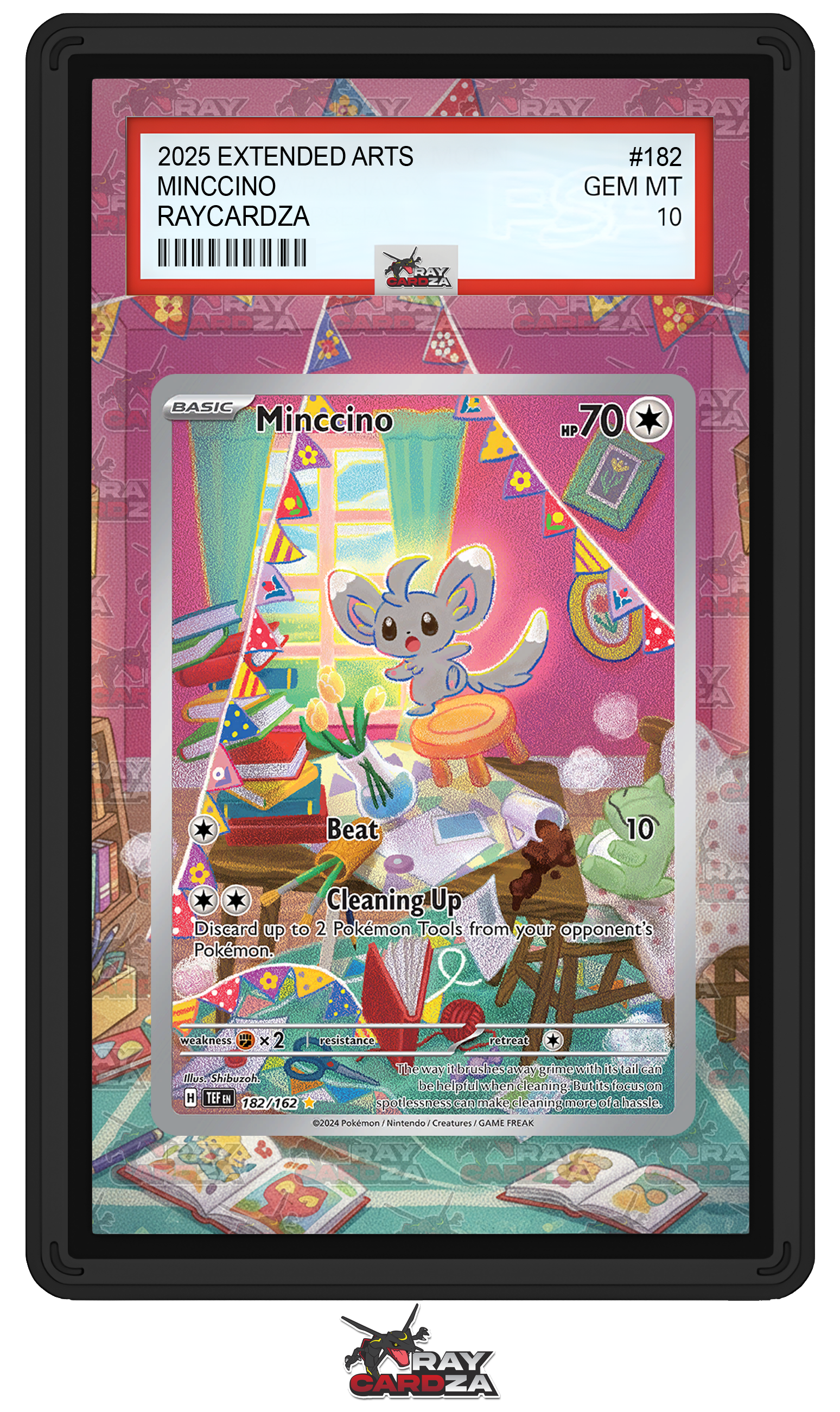 Minccino #182 EXTENDED ART