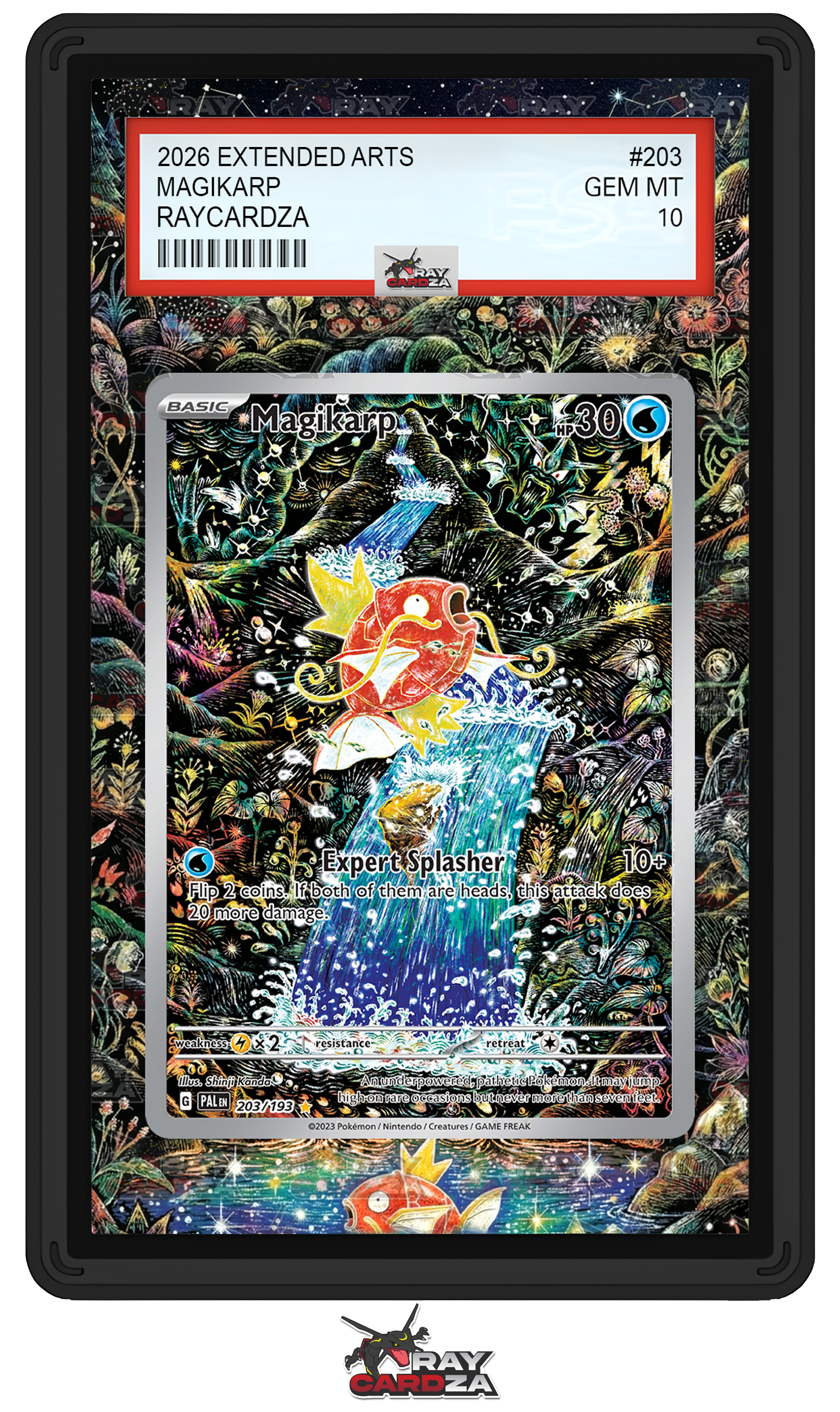 Magikarp #203 EXTENDED ART Raycardza Magikarp #203 EXTENDED ART Raycardza