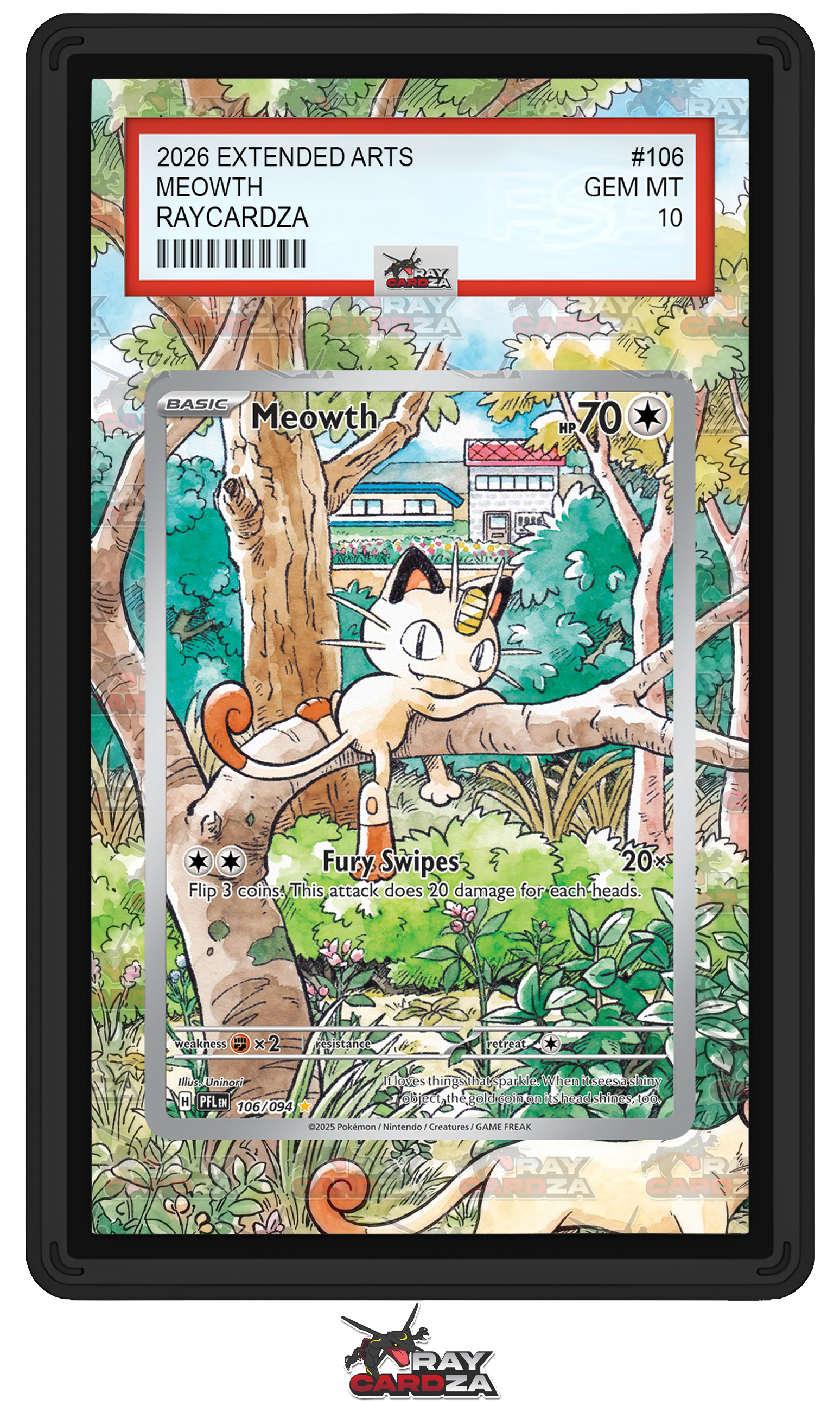 Meowth #106 EXTENDED ART
