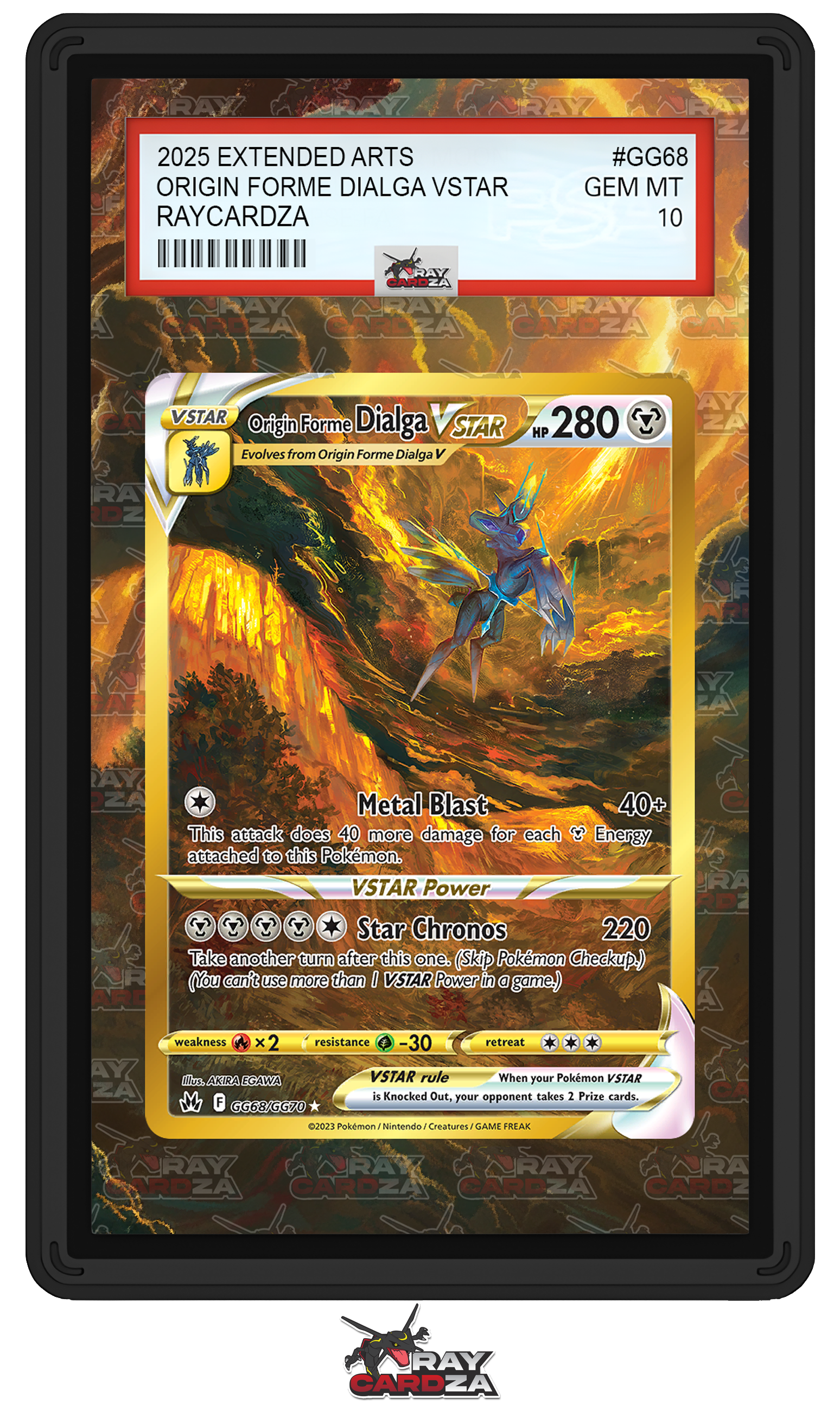Origin Forme Dialga VSTAR #GG68 EXTENDED ART Raycardza Origin Forme Dialga VSTAR #GG68 EXTENDED ART Raycardza