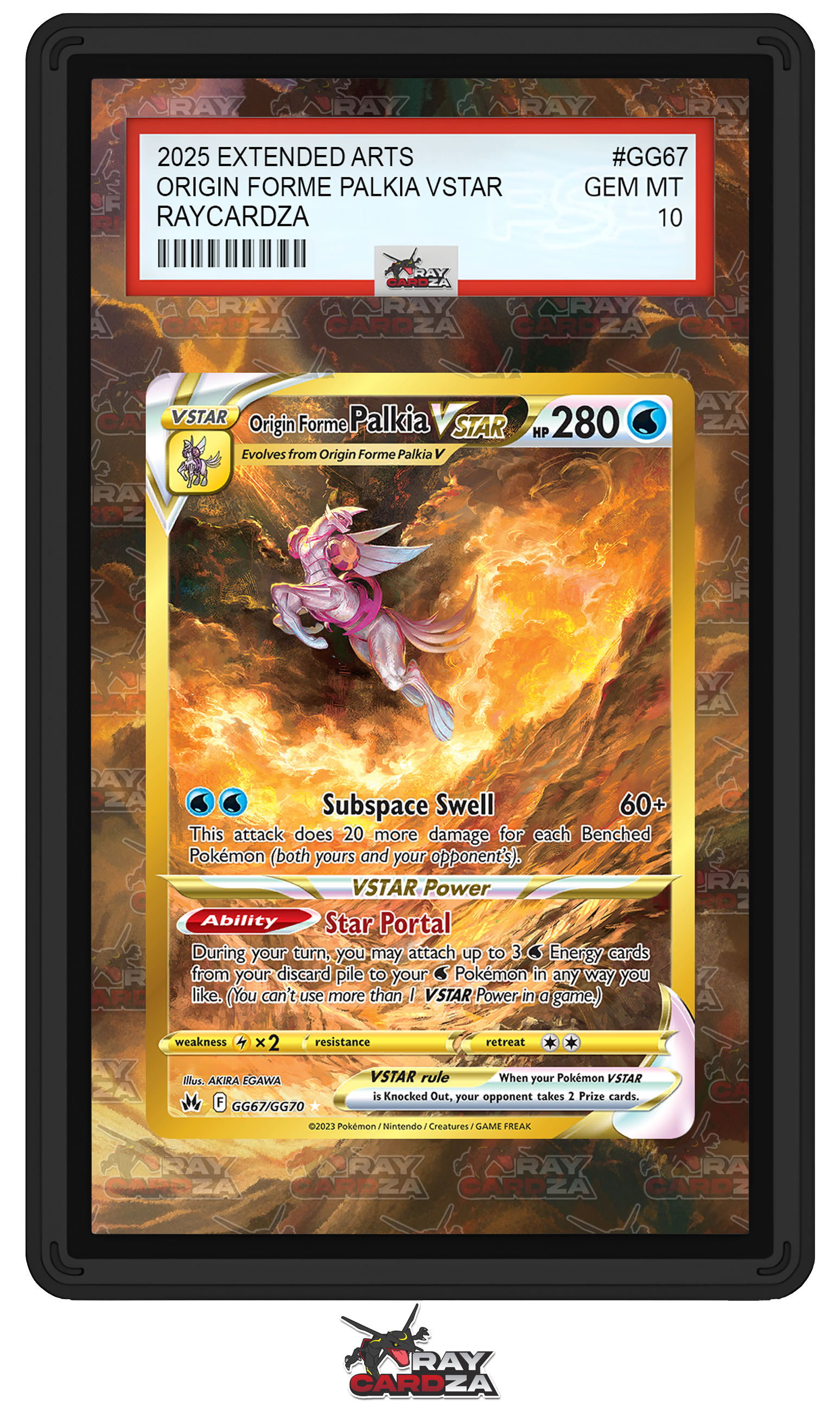 Origin Forme Palkia VSTAR #GG67 EXTENDED ART