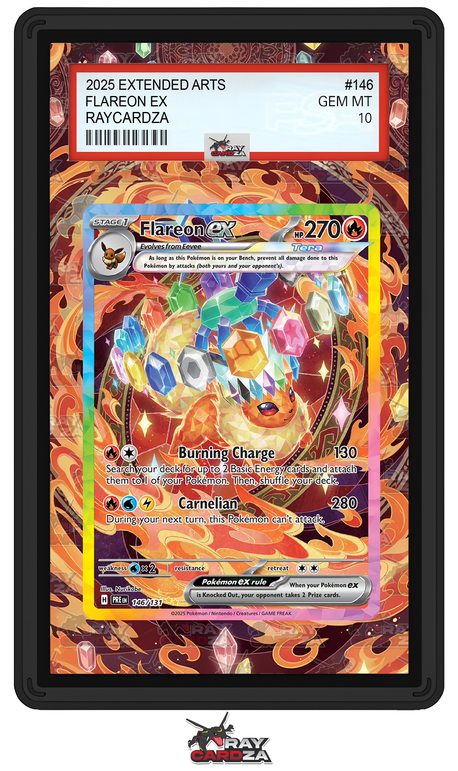Flareon EX #146 EXTENDED ART