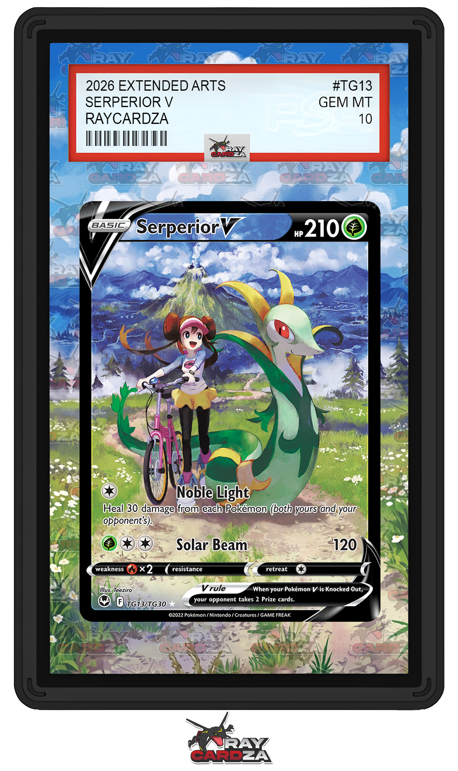 serperior v pokemon card Serperior V #TG13 EXTENDED ART – Raycardza