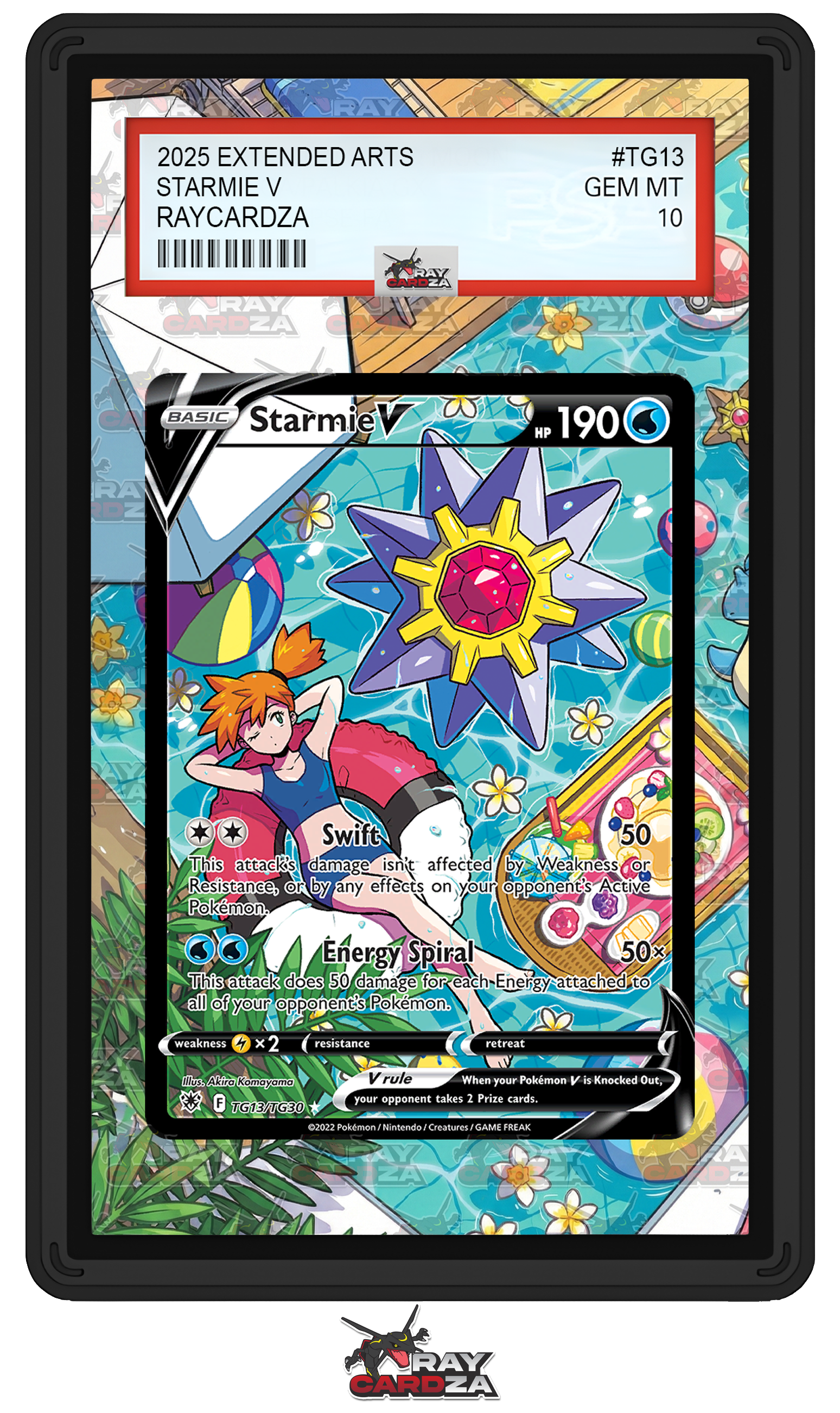 Starmie V #TG13 EXTENDED ART Raycardza Starmie V #TG13 EXTENDED ART Raycardza