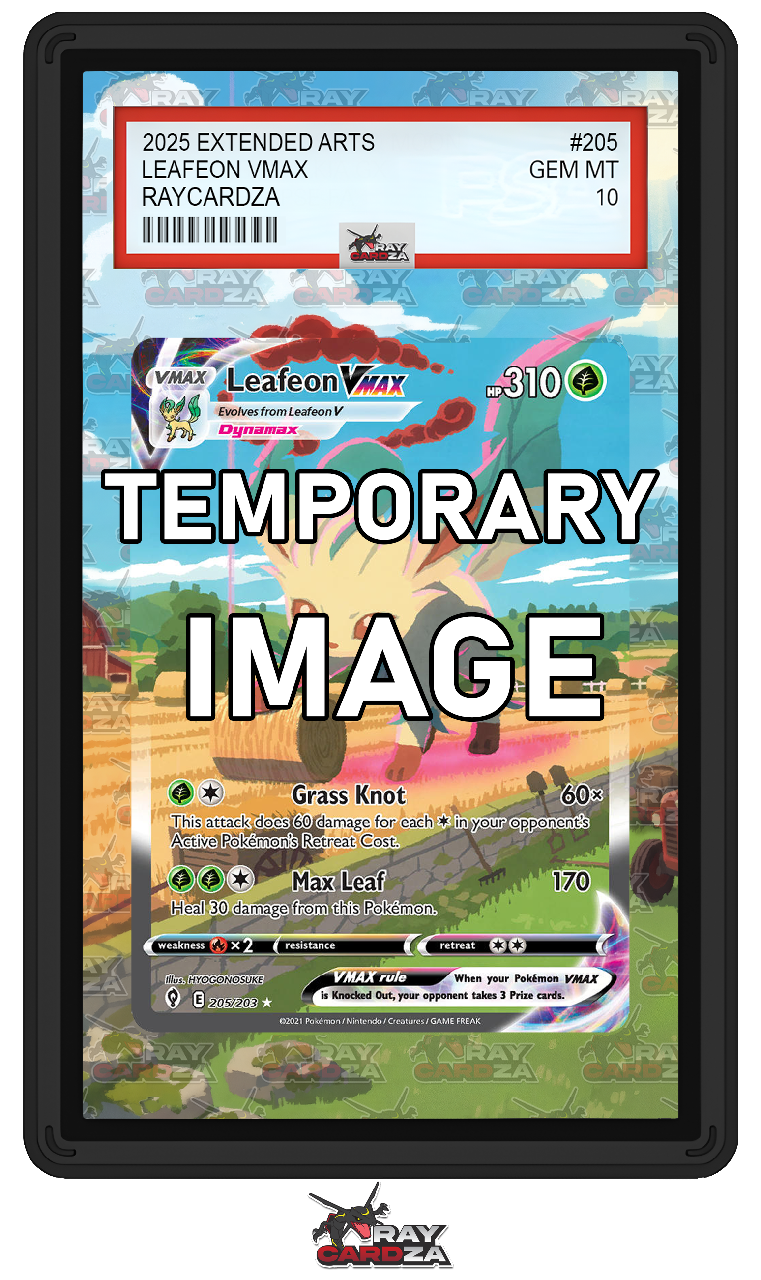 Leafeon VMAX #205 PSA 10