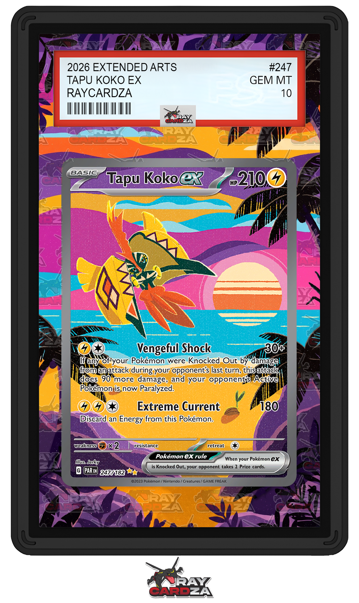 Tapu Koko EX #247 EXTENDED ART