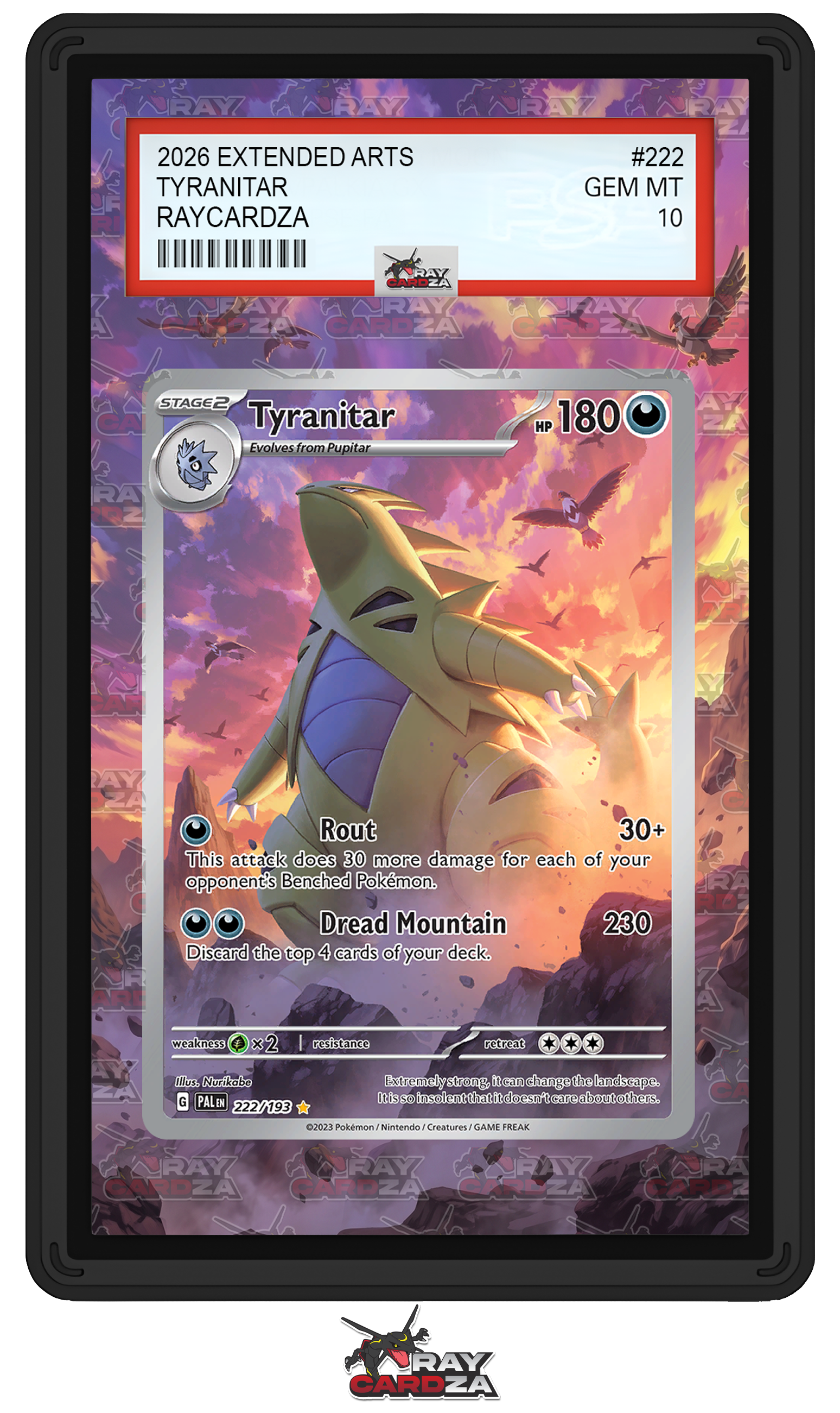 Tyranitar #222 EXTENDED ART
