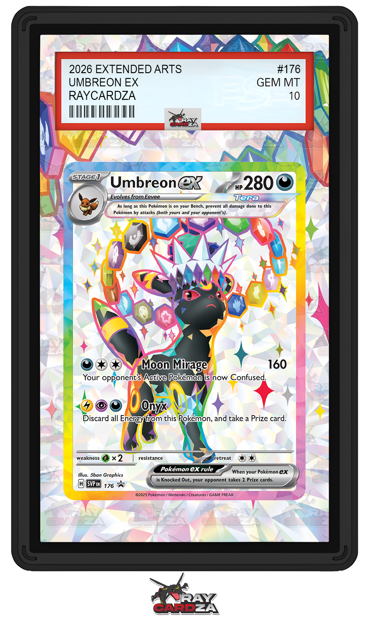 Umbreon EX #176 EXTENDED ART