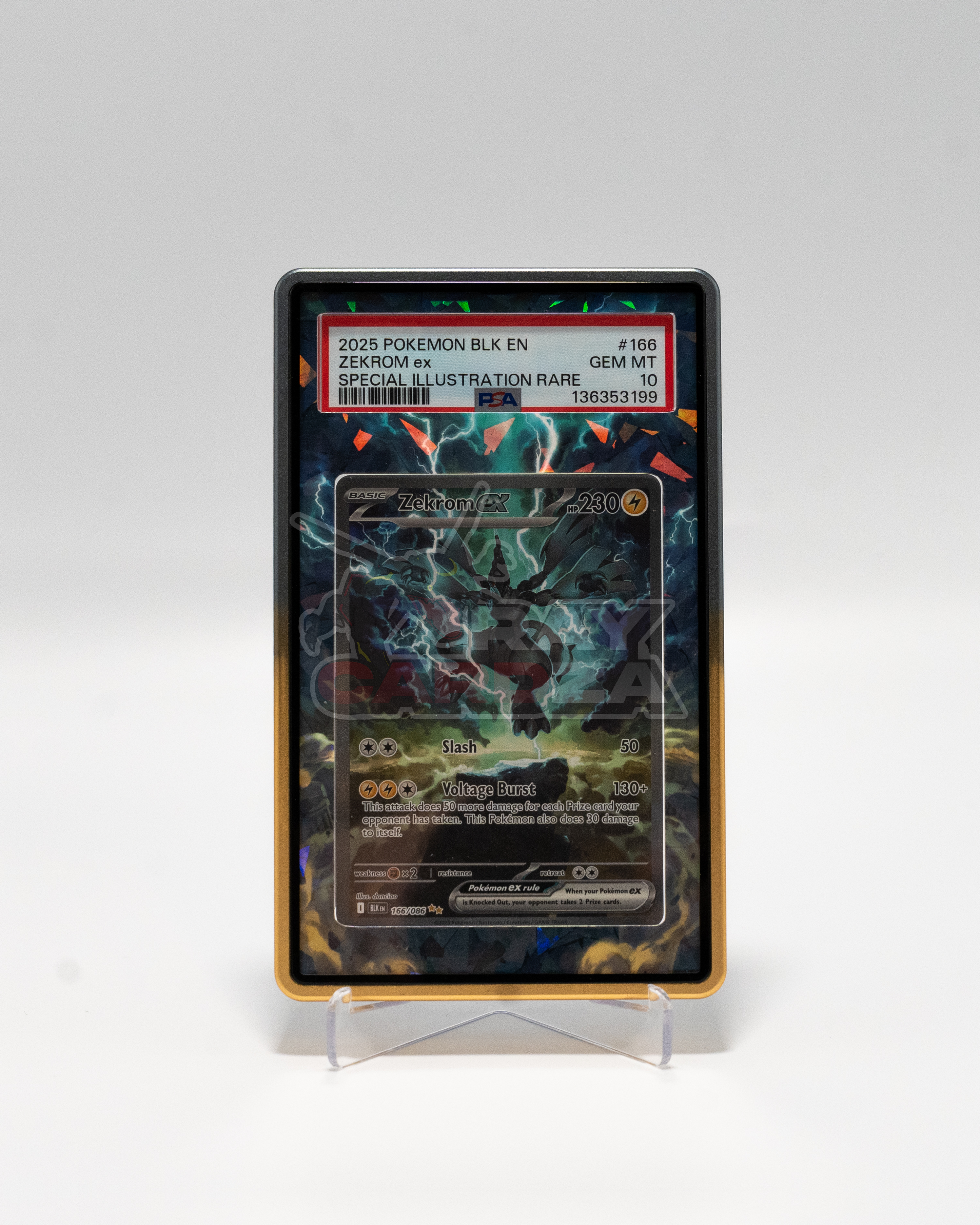 Zekrom EX #166 PSA 10
