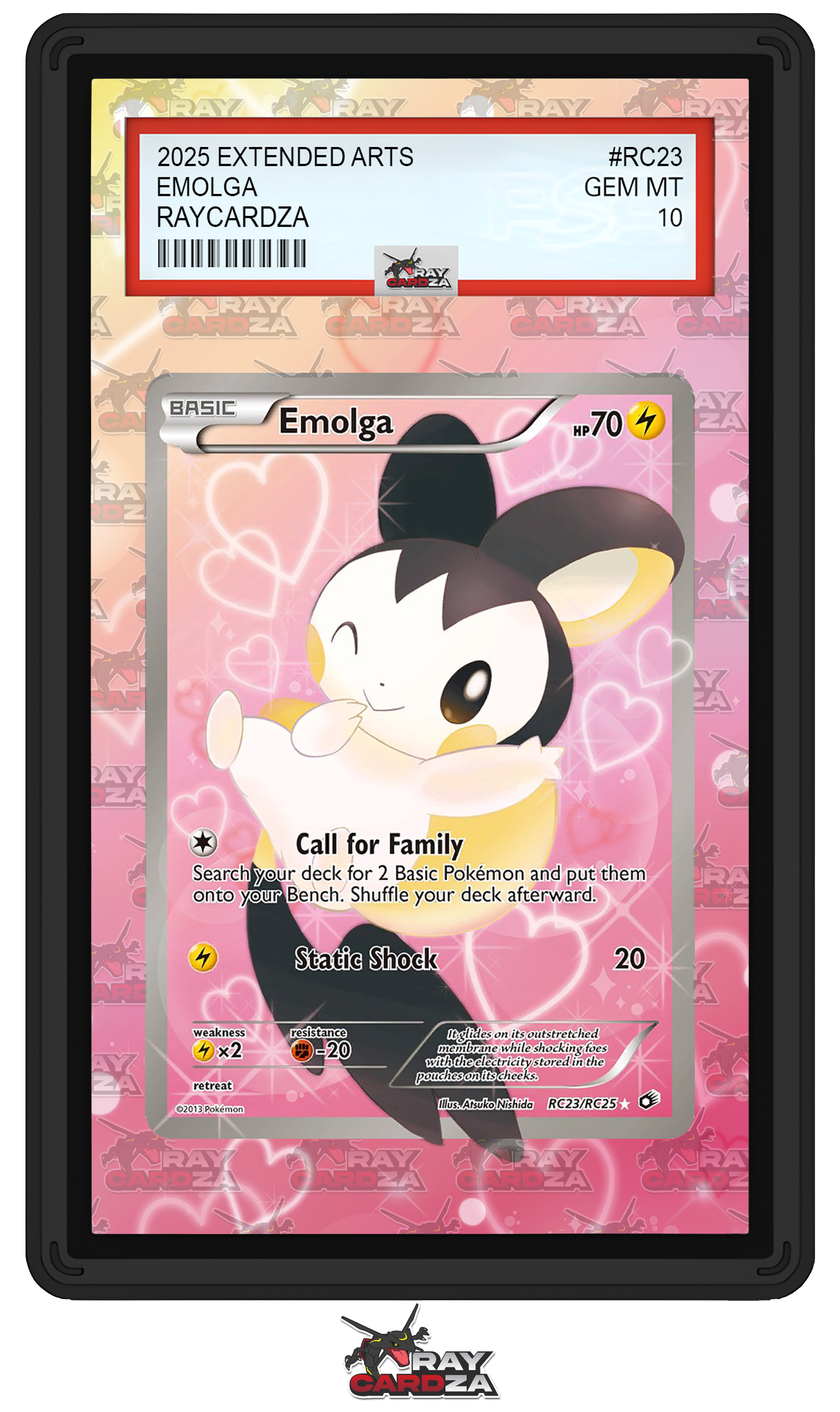 Emolga #RC23 EXTENDED ART Raycardza Emolga #RC23 EXTENDED ART Raycardza