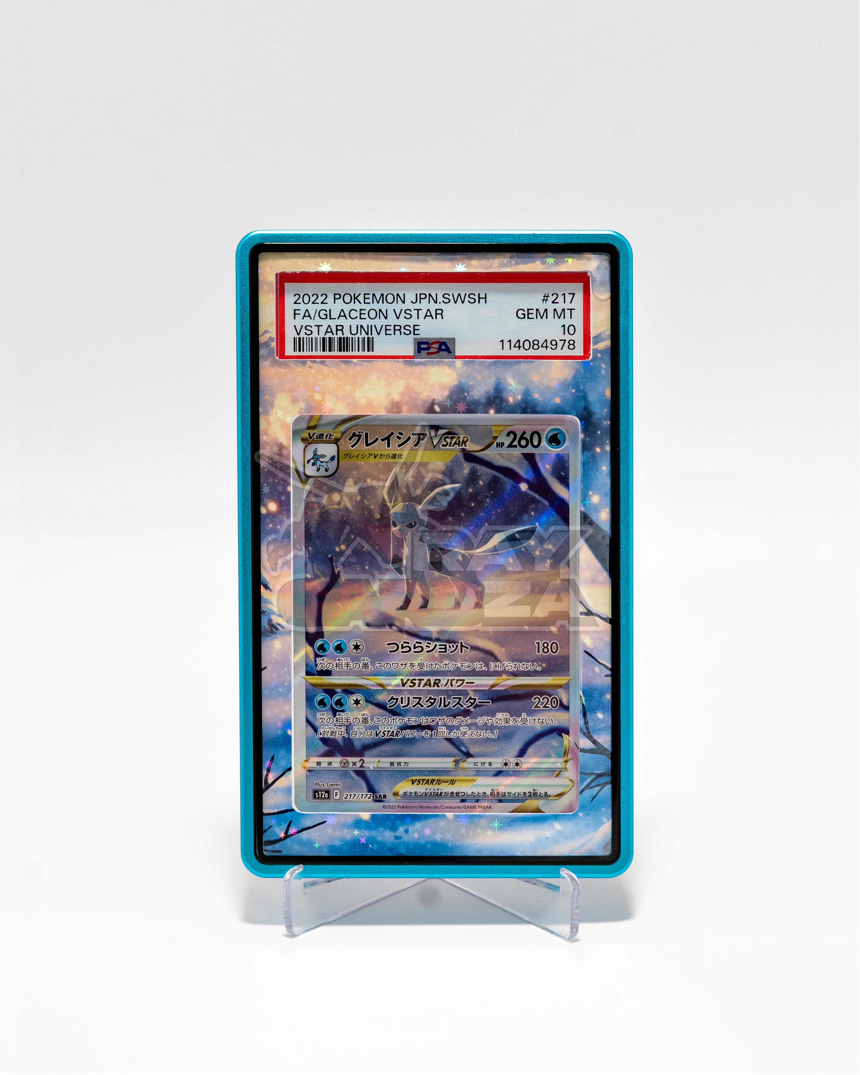 Glaceon VSTAR #217 PSA 10